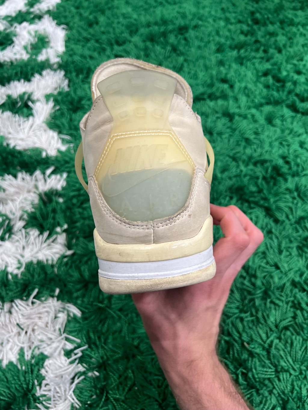 Jordan 4 Off-White Sail (Women's) (Preowned 9.5M/11W)