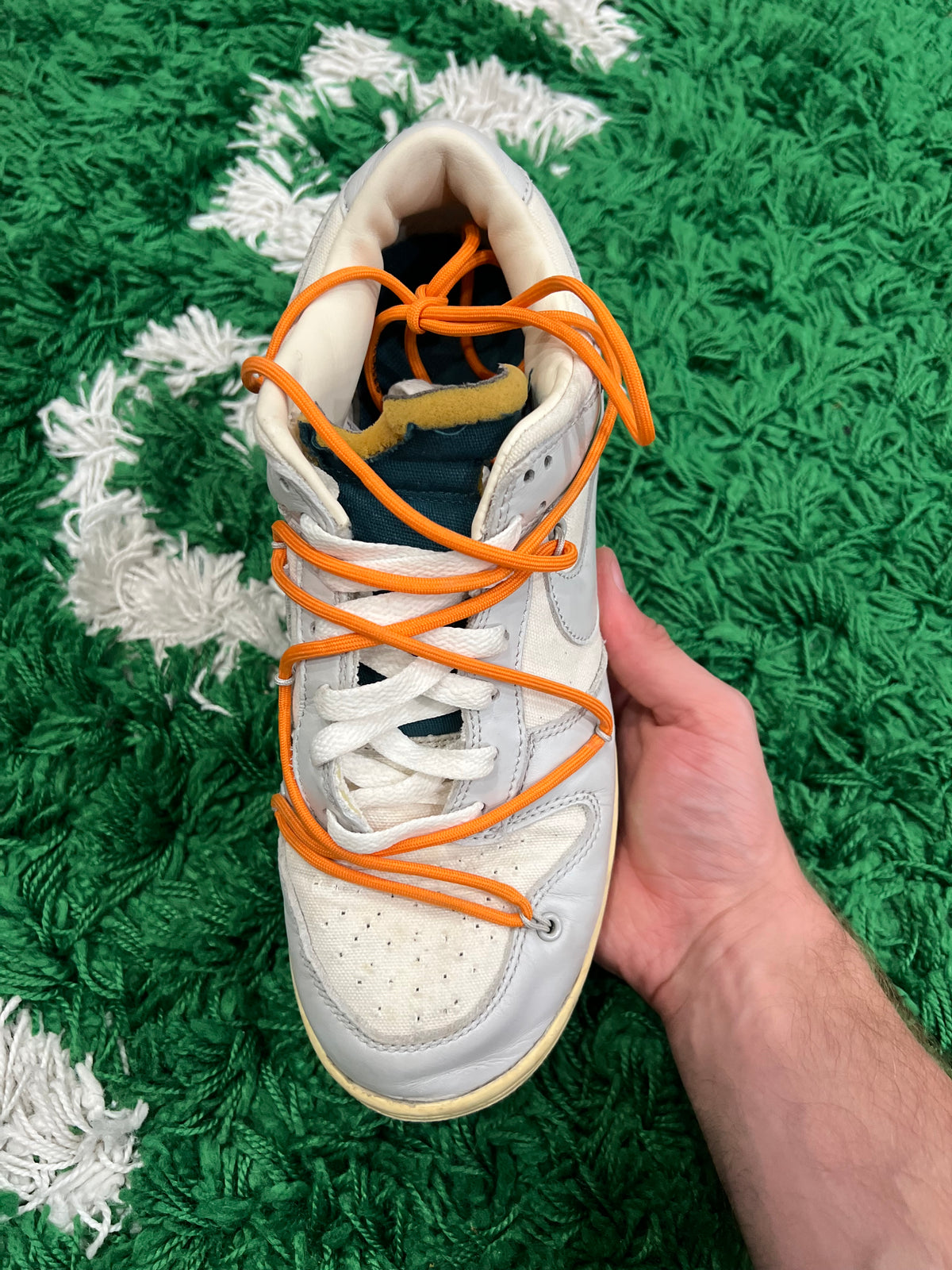 Nike Dunk Low Off-White Lot 44 (Preowned 9M)