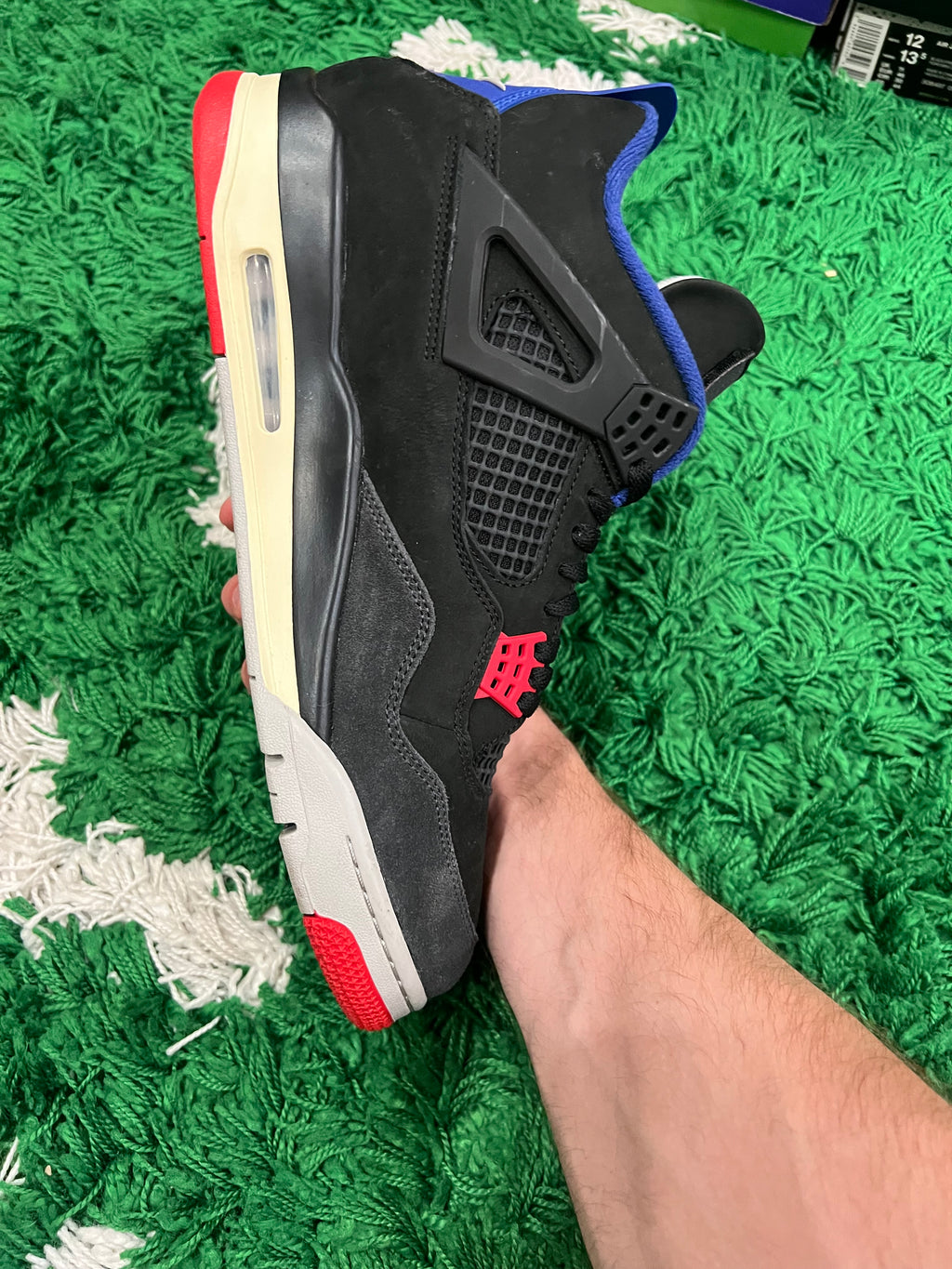 Jordan 4 Rare Air (White Lettering) (Preowned 12M)