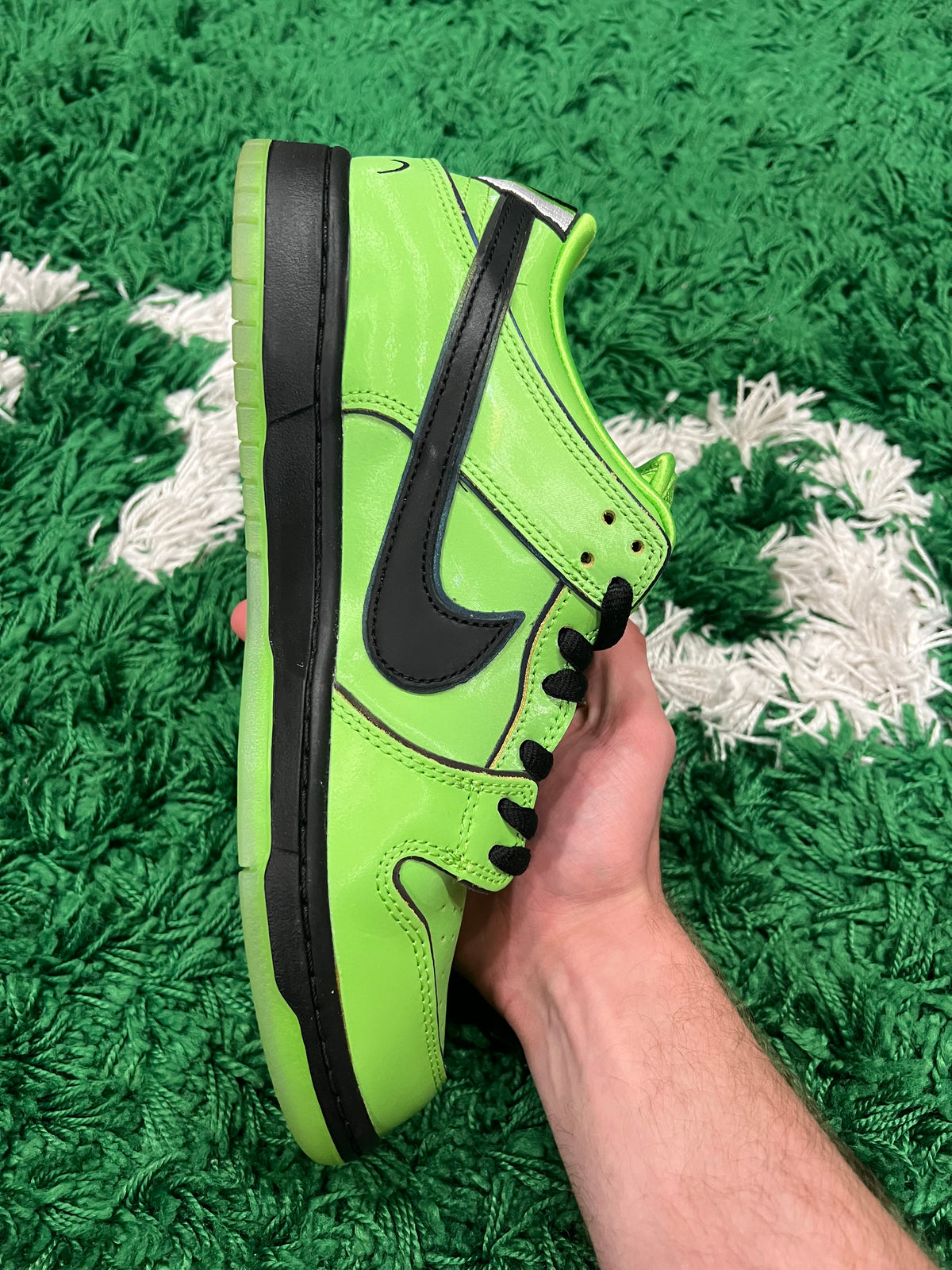 Nike SB Dunk Low The Powerpuff Girls Buttercup (Preowned 9M)