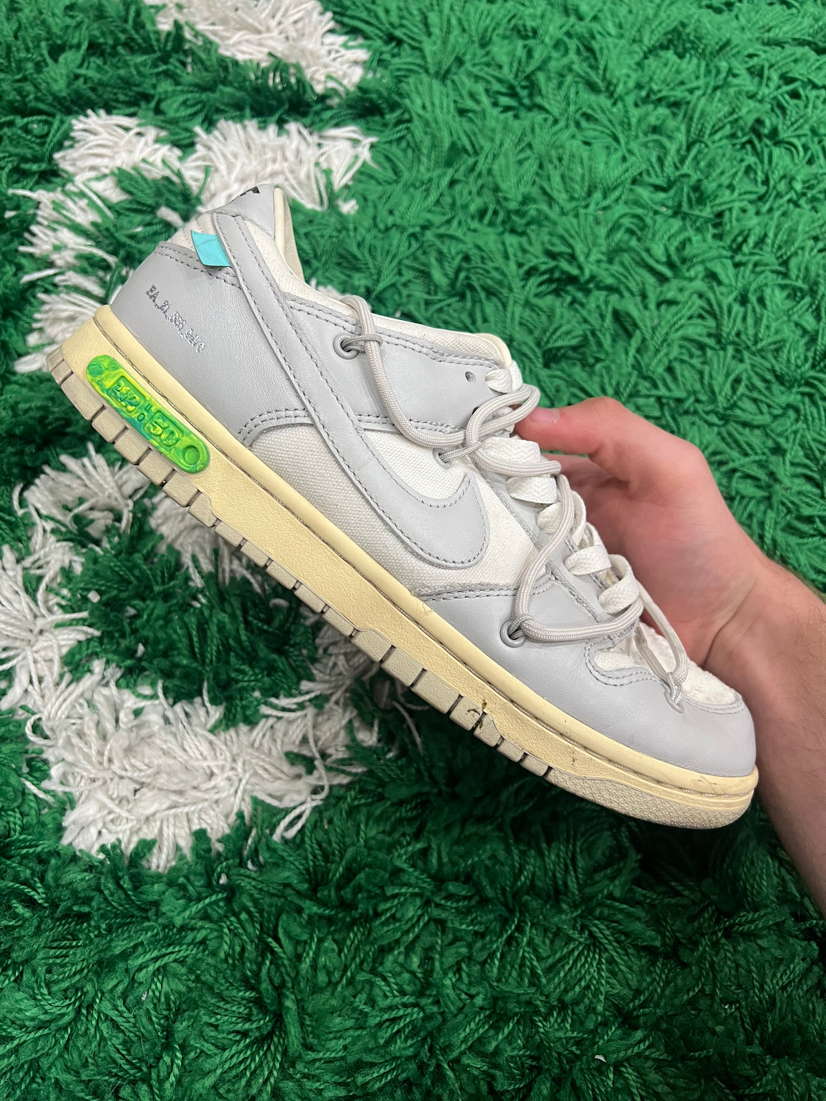 Nike Dunk Low Off-White Lot 42 (Preowned 8.5M)