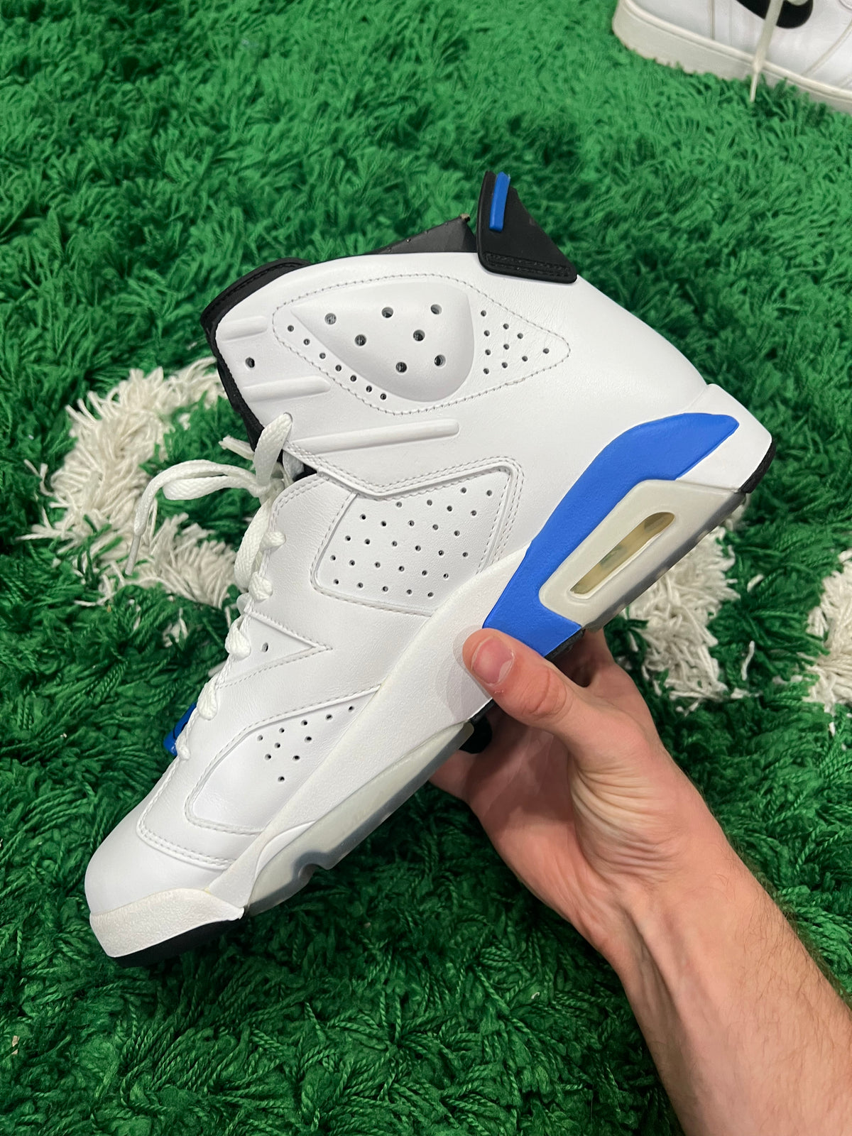 Jordan 6 Sport Blue (2014) (Preowned 11.5M)