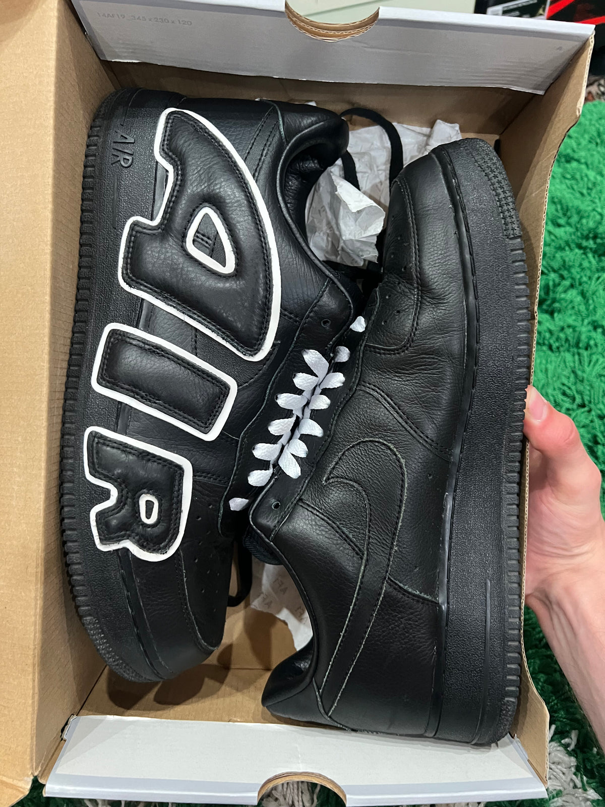 Nike Air Force 1 Low Cactus Plant Flea Market Black (2024) (Pre-Owned 12M)