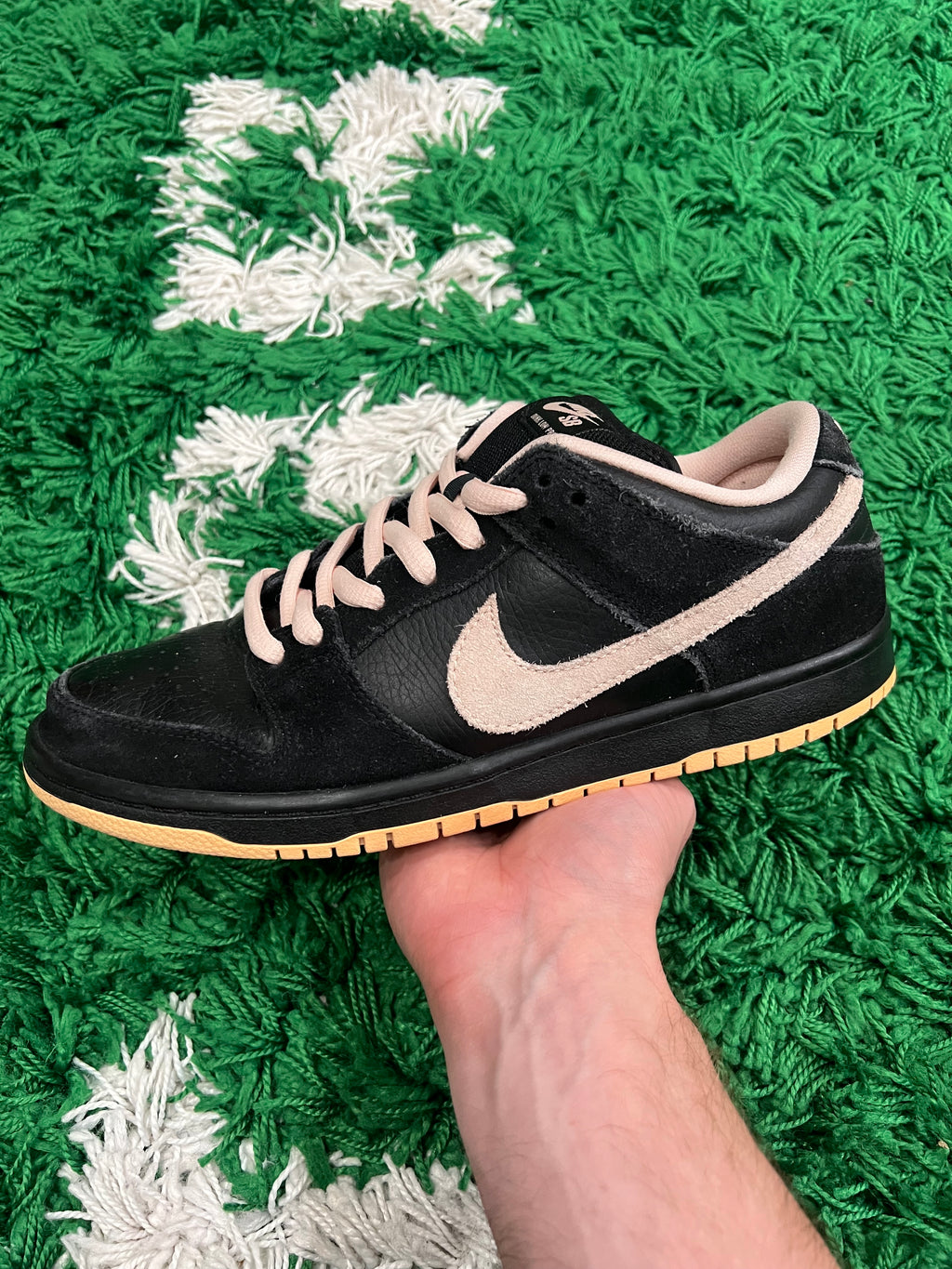 Nike SB Dunk Low Black Washed Coral (Preowned 9M)