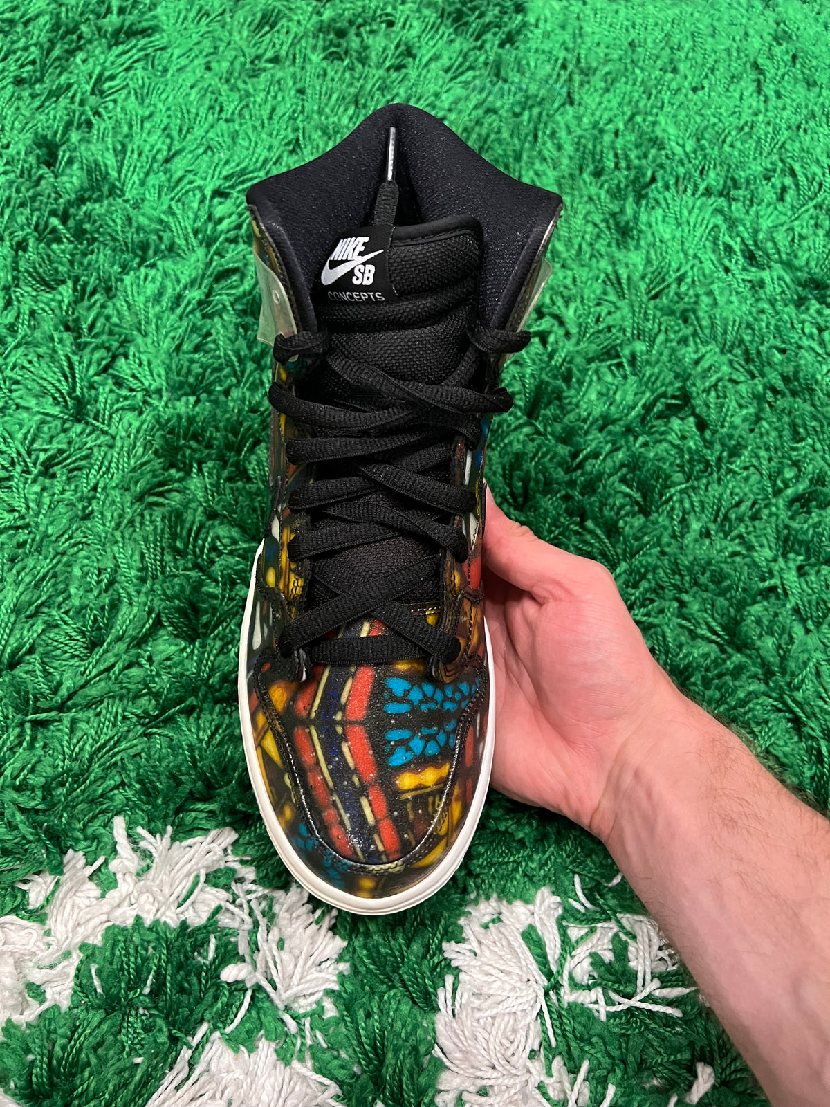 Nike SB Dunk High Concepts Stained Glass (Pre-Owned 8.5M)