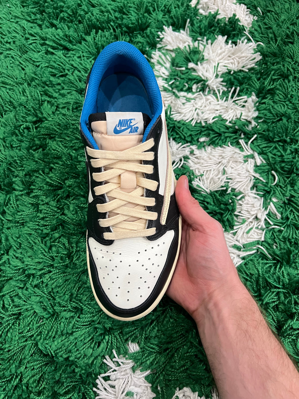 Jordan 1 Low Fragment x Travis Scott (Preowned 8M)