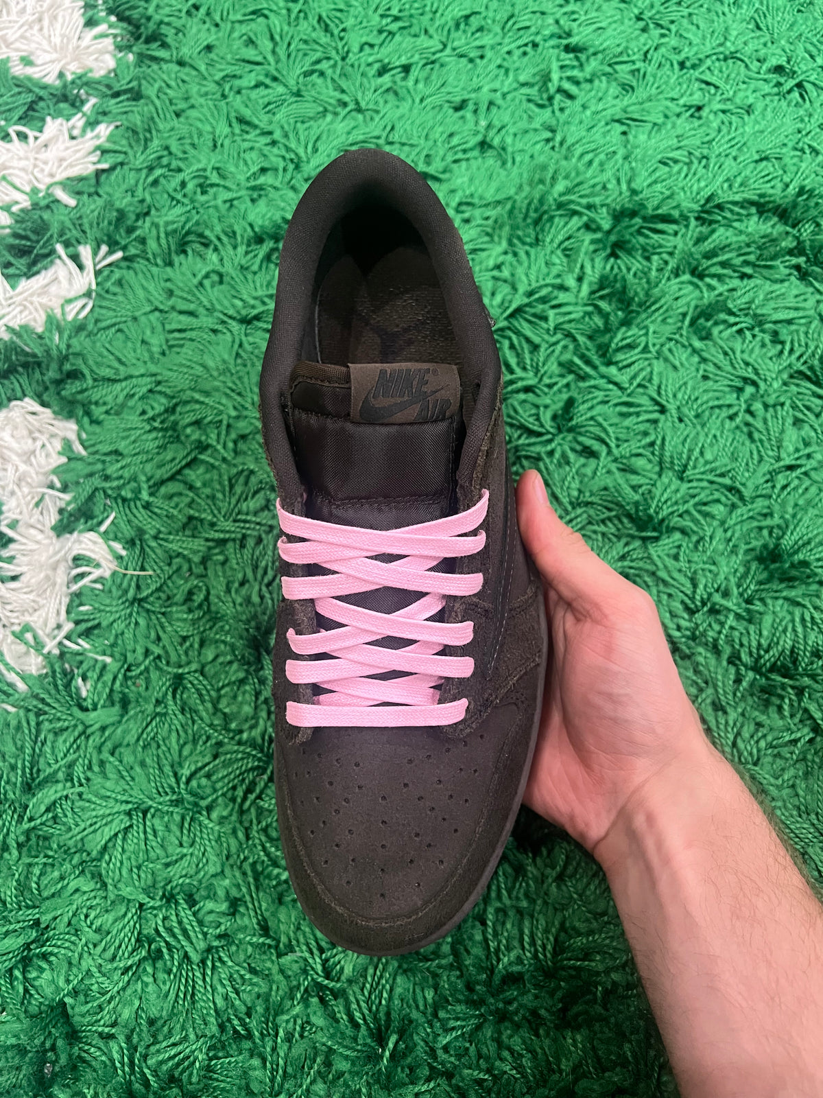 Jordan 1 Low Travis Scott Velvet Brown (Preowned 8.5M)