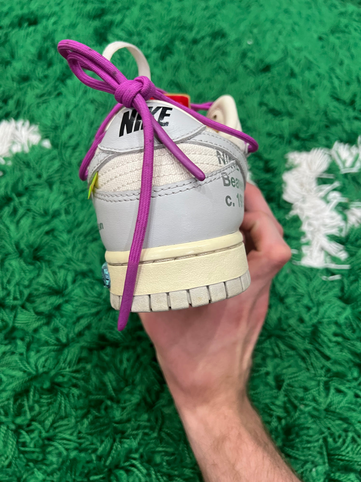 Nike Dunk Low Off-White Lot 45 (Preowned 8M)