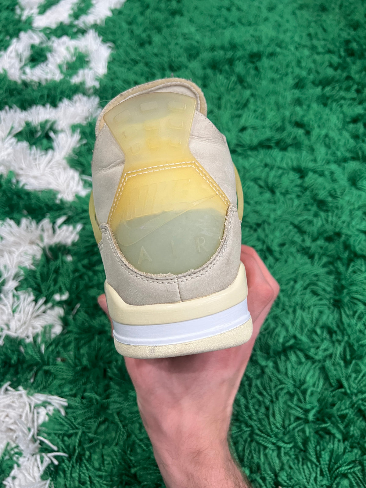 Jordan 4 Off-White Sail (Women's) (Preowned 7.5M/9W)