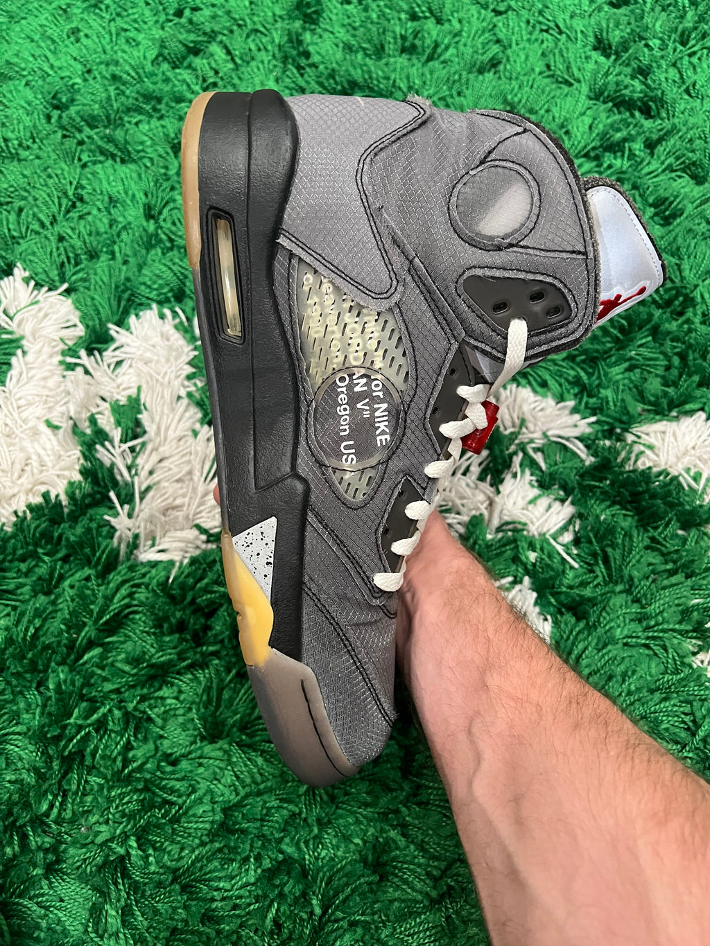 Jordan 5 Off-White Muslin (Preowned 12M)