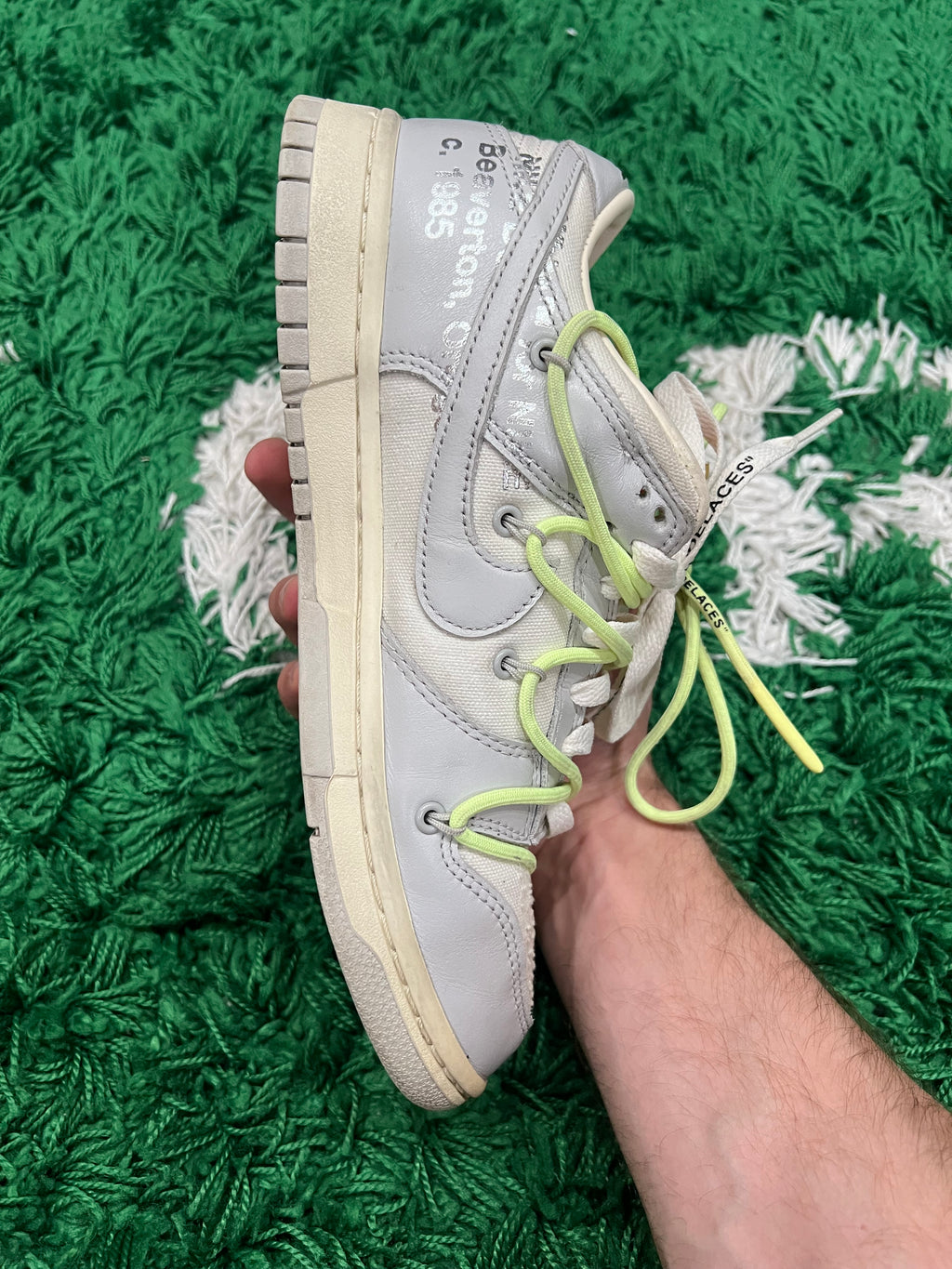 Nike Dunk Low Off-White Lot 43 (Preowned 8M)