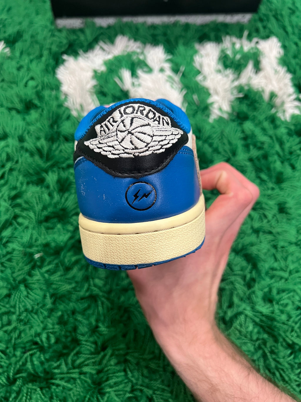 Jordan 1 Low Fragment x Travis Scott (Preowned 7.5M)