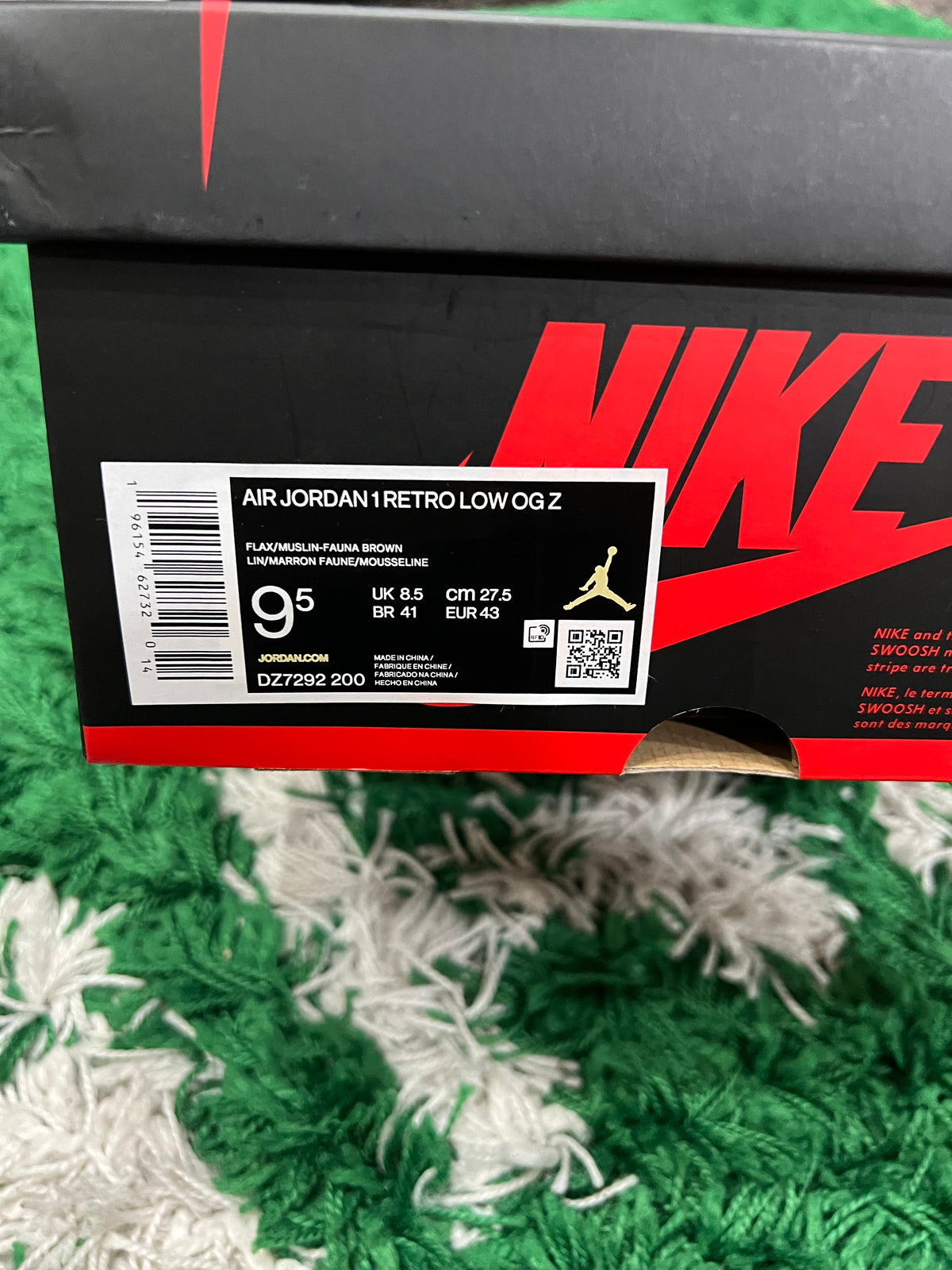 Jordan 1 Low Zion Williamson Voodoo (Pre-Owned 9.5M)