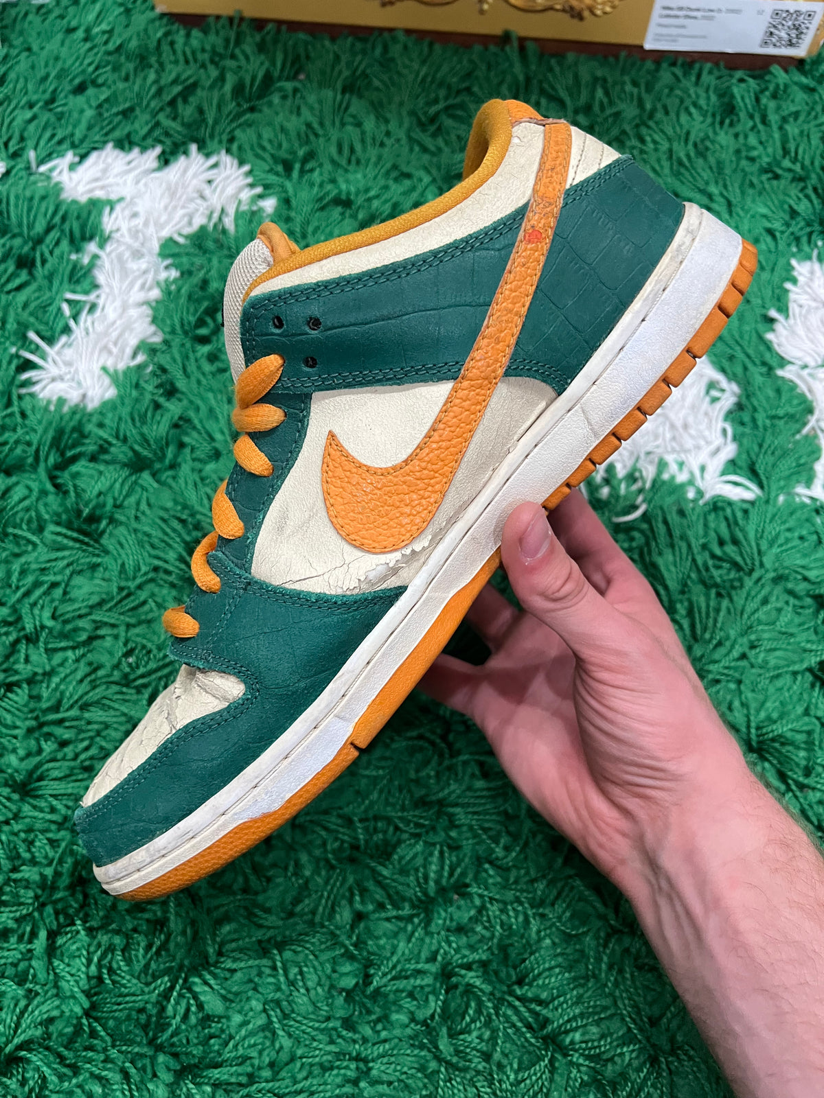 Nike SB Dunk Low Legion Pine Kumquat (Preowned 11M)