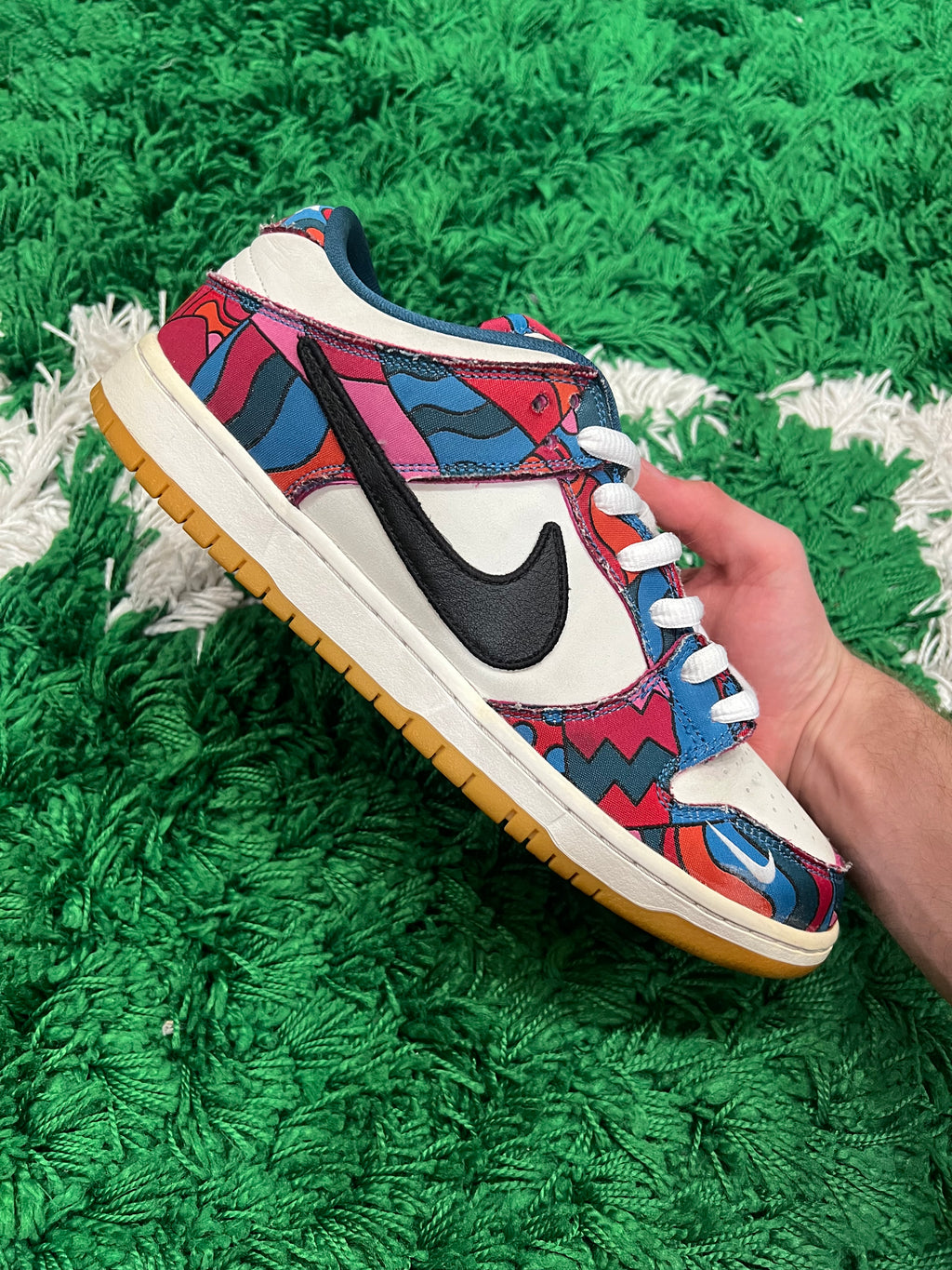 Nike SB Dunk Low Parra Abstract Art (2021) (Preowned 10M)