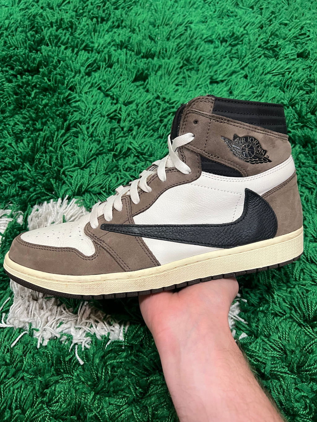 Jordan 1 High Travis Scott Mocha (Pre-Owned Size 12M)