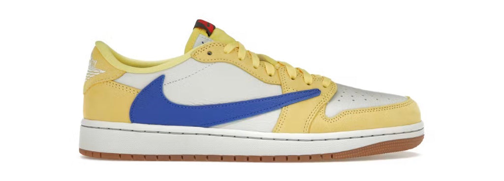 Jordan 1 Low Travis Scott Canary (Women's) (Preowned 6.5M/8W)