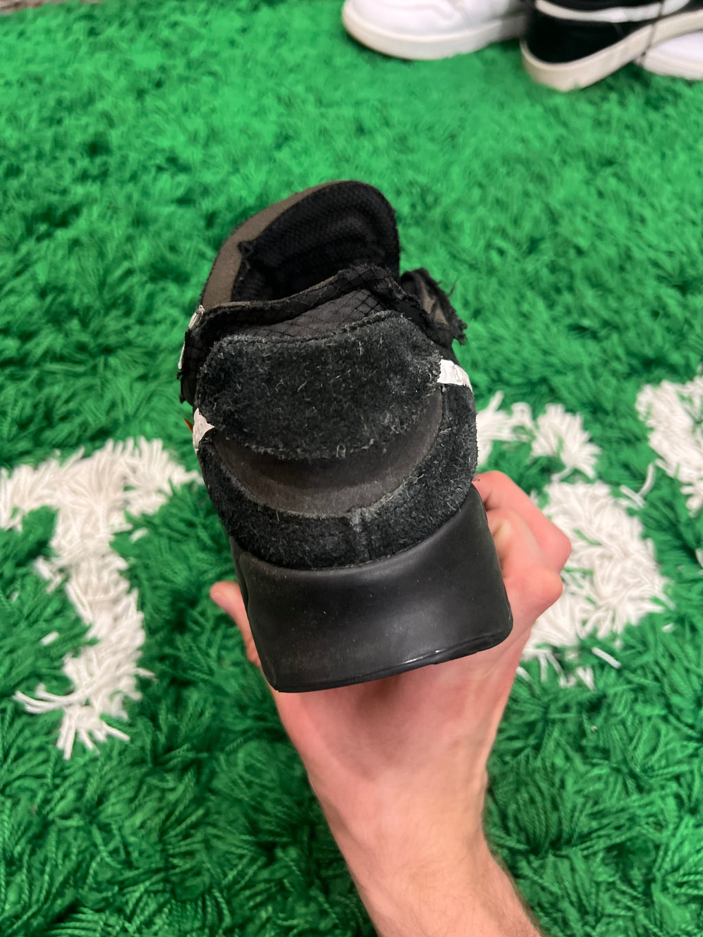 Nike Air Max 90 Off-White Black (Preowned 10M)