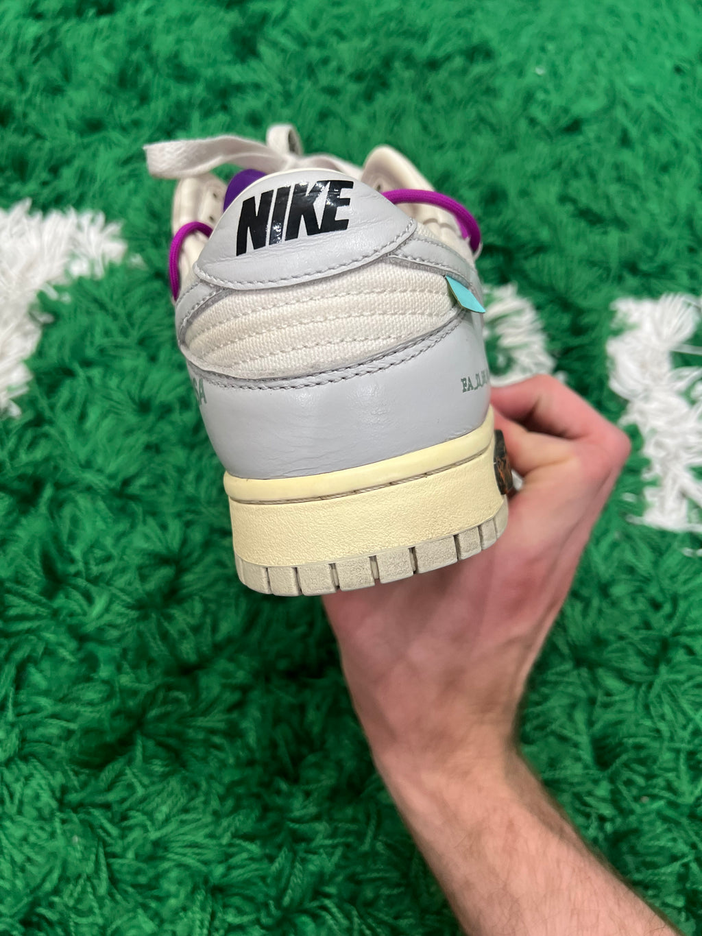 Nike Dunk Low Off-White Lot 28 (Preowned 10M)