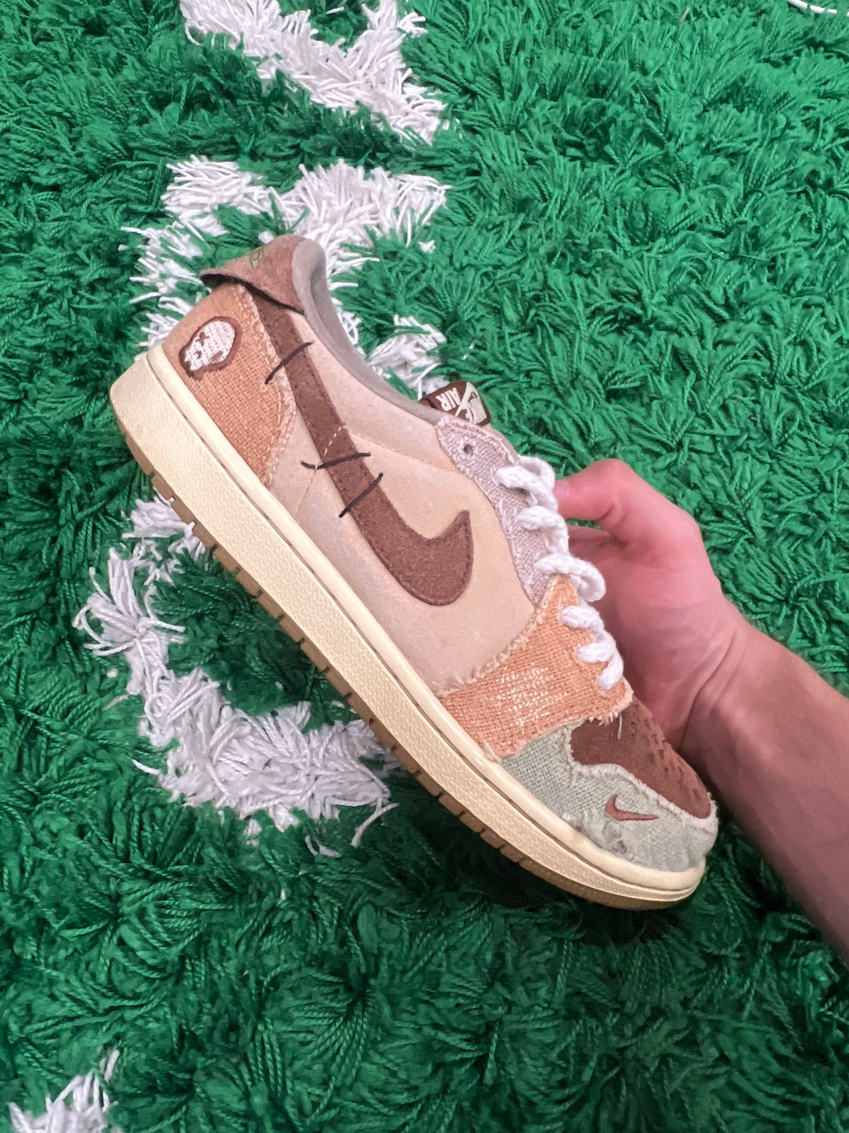 Jordan 1 Low Zion Williamson Voodoo (Preowned 8M)
