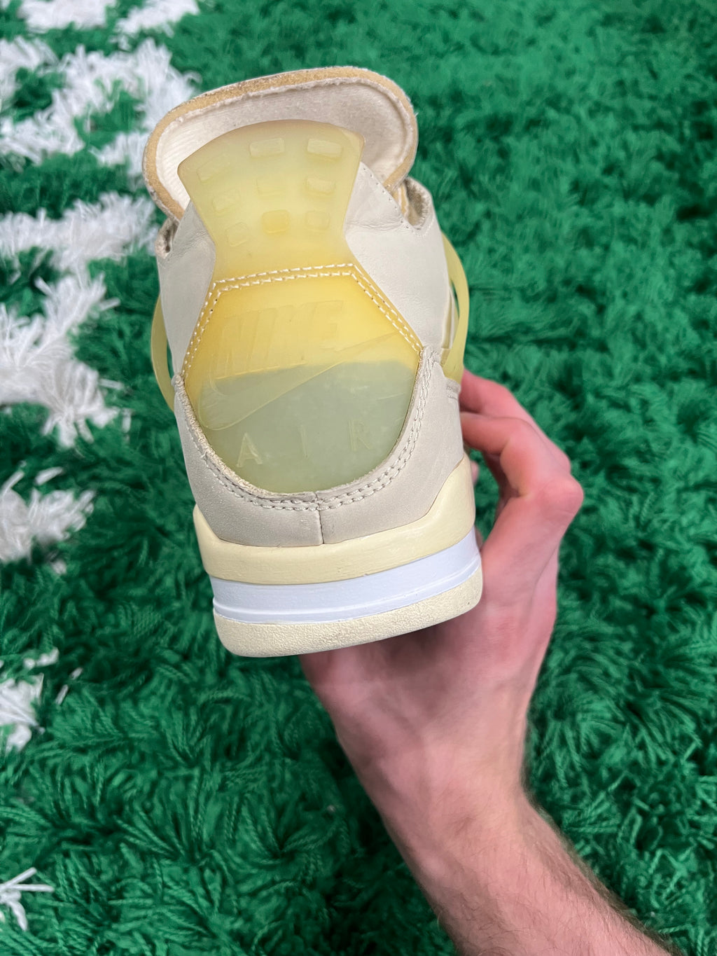 Jordan 4 Off-White Sail (Women's) (Preowned 7.5M/9W)