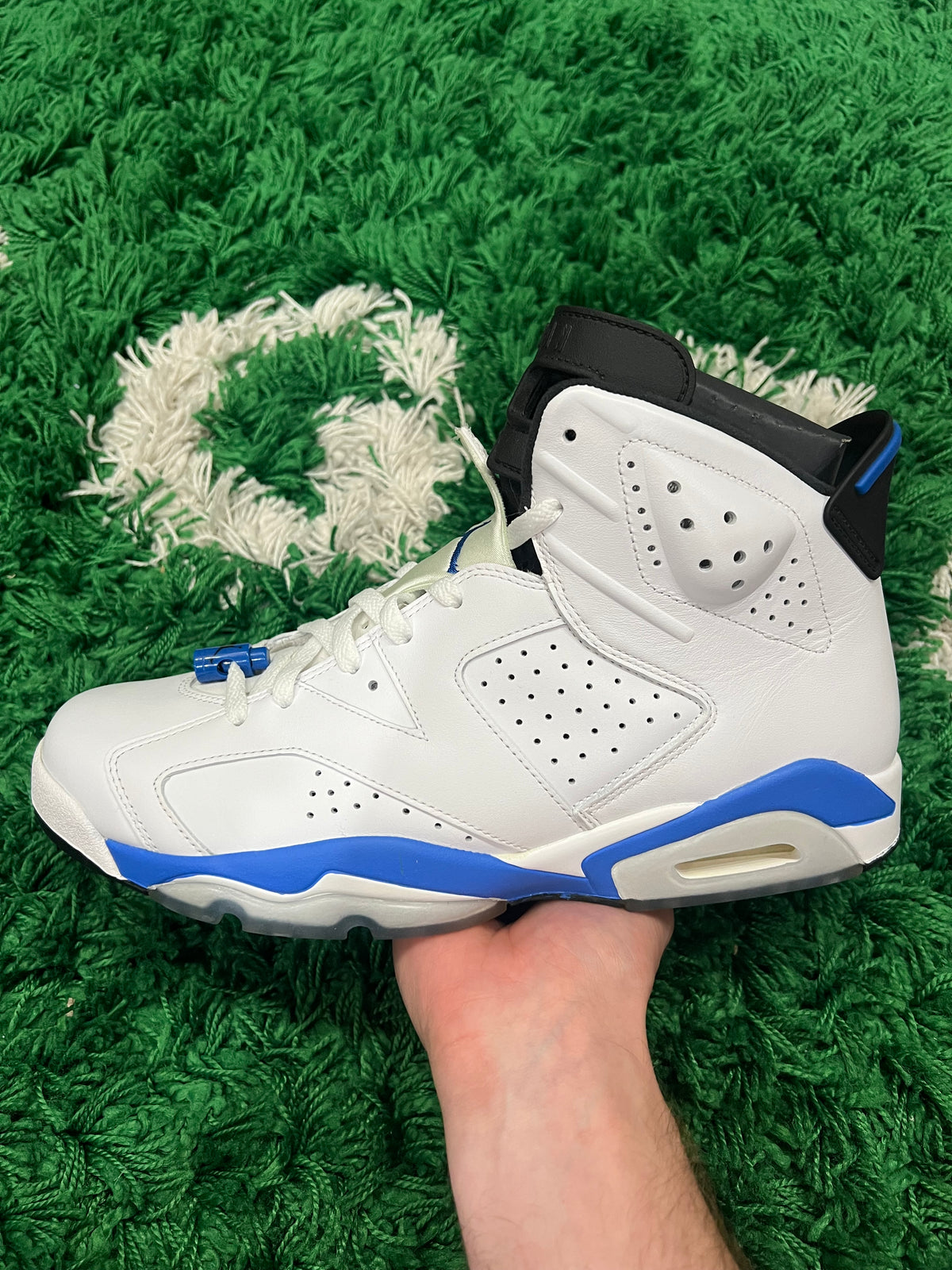 Jordan 6 Sport Blue (2014) (Preowned 11.5M)