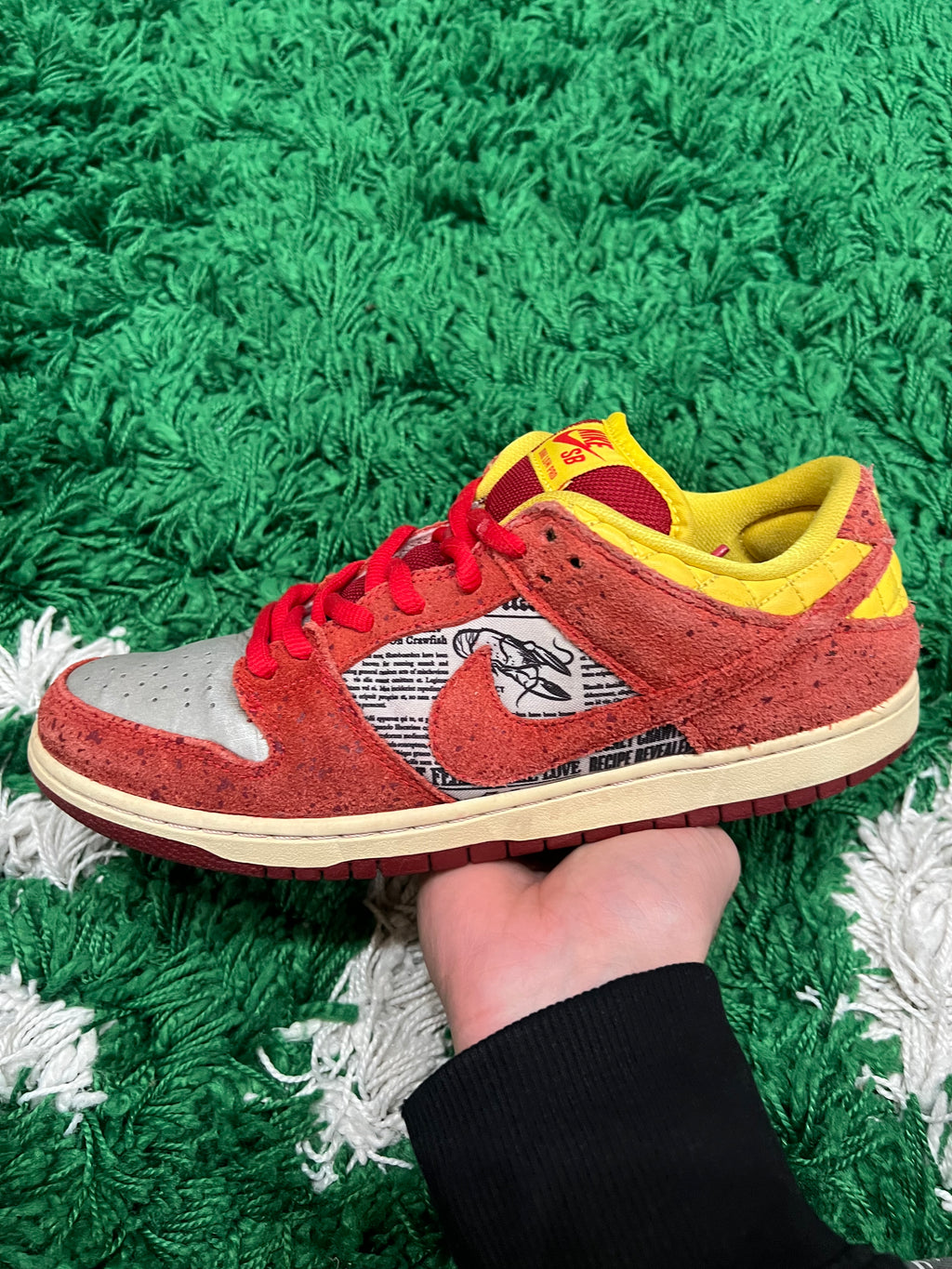 Nike SB Dunk Low Rukus Crawfish (Pre-owned 8M)