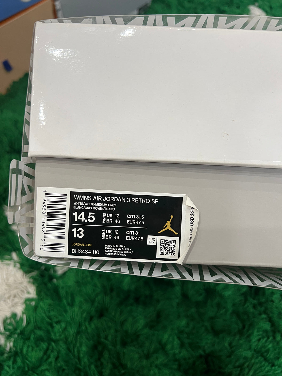 Jordan 3 A Ma Maniere (Women's) (Preowned 13M/14.5W)