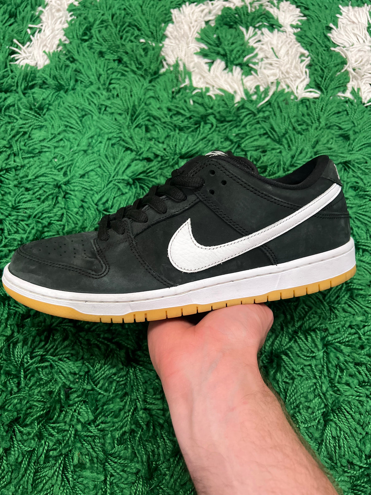 Nike SB Dunk Low Black Gum (Preowned 9.5M)
