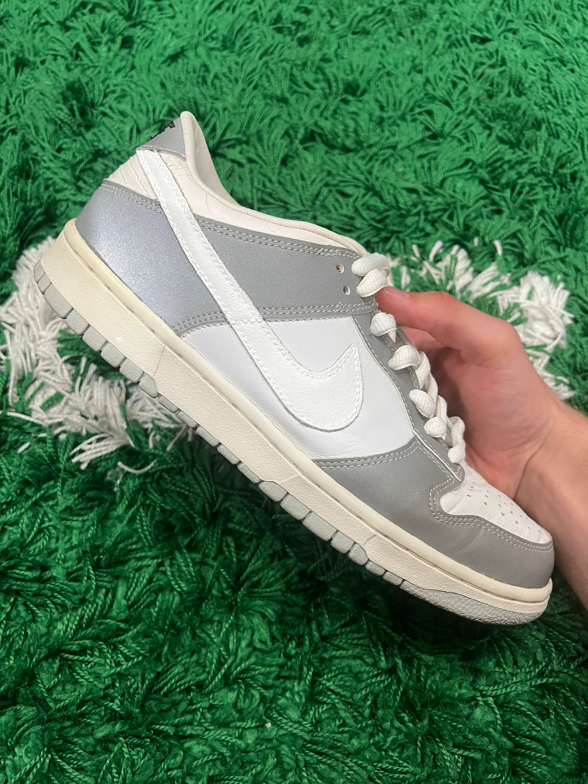 Nike Dunk Low Pro B 3M White (Pre-Owned 9.5M)