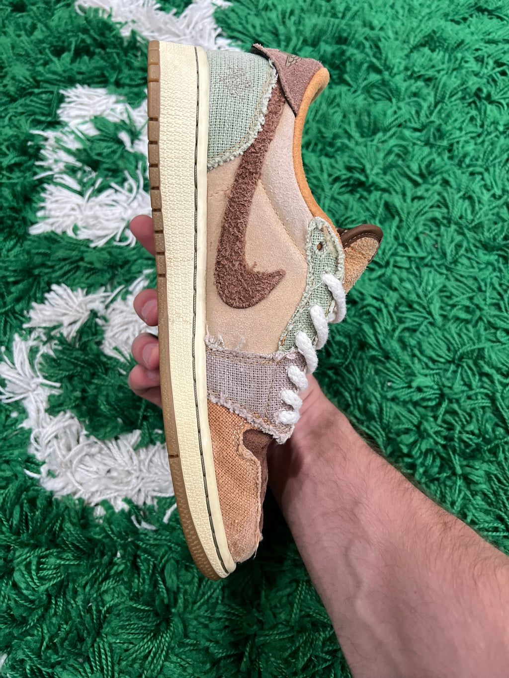 Jordan 1 Low Zion Williamson Voodoo (Preowned 8M)