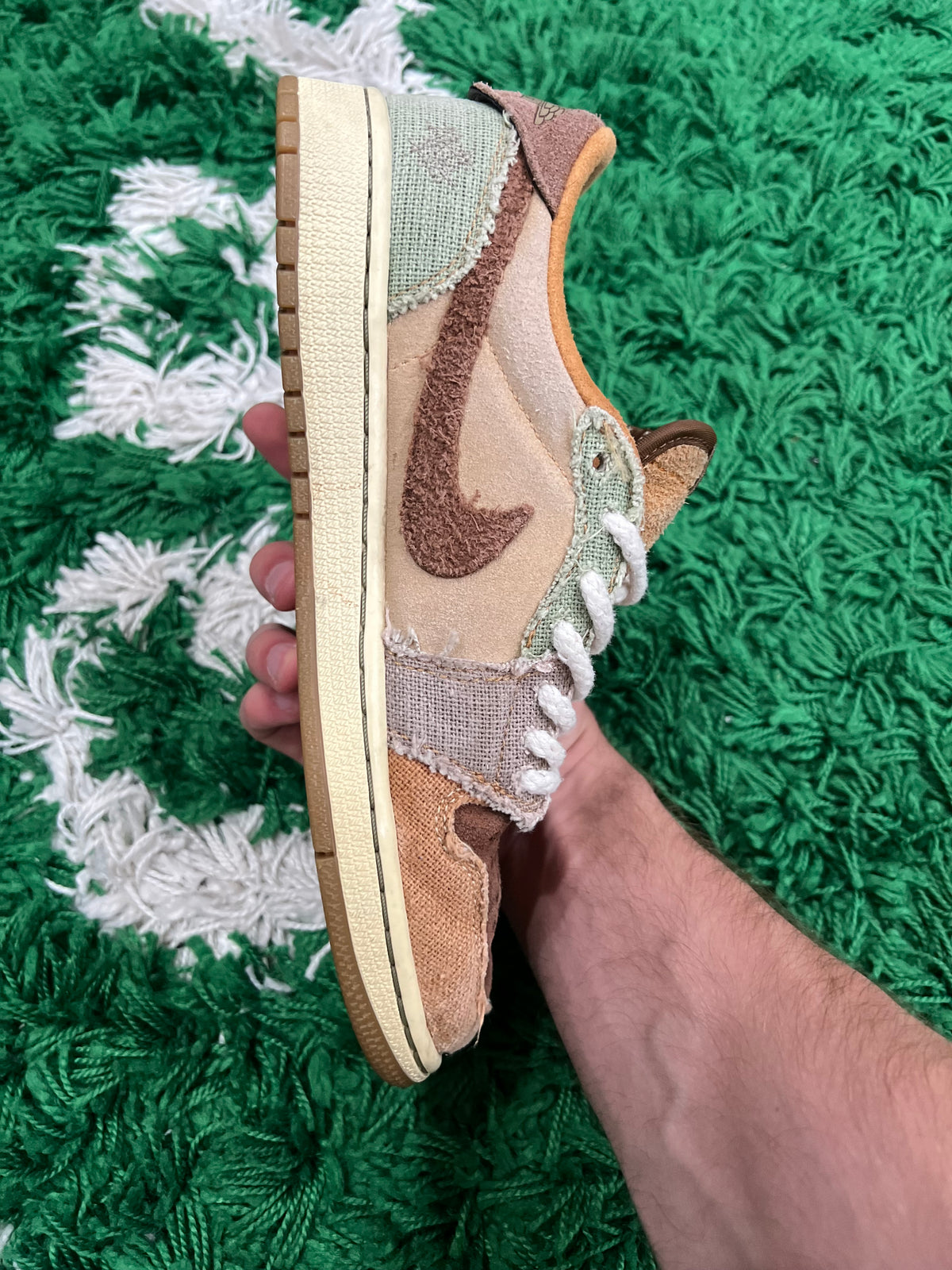 Jordan 1 Low Zion Williamson Voodoo (Preowned 8M)