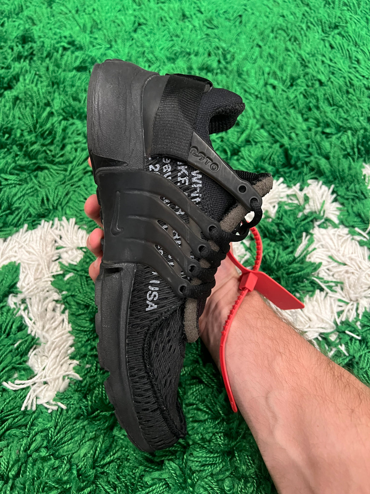 Nike Air Presto Off-White Black (2018) (Preowned 8M)