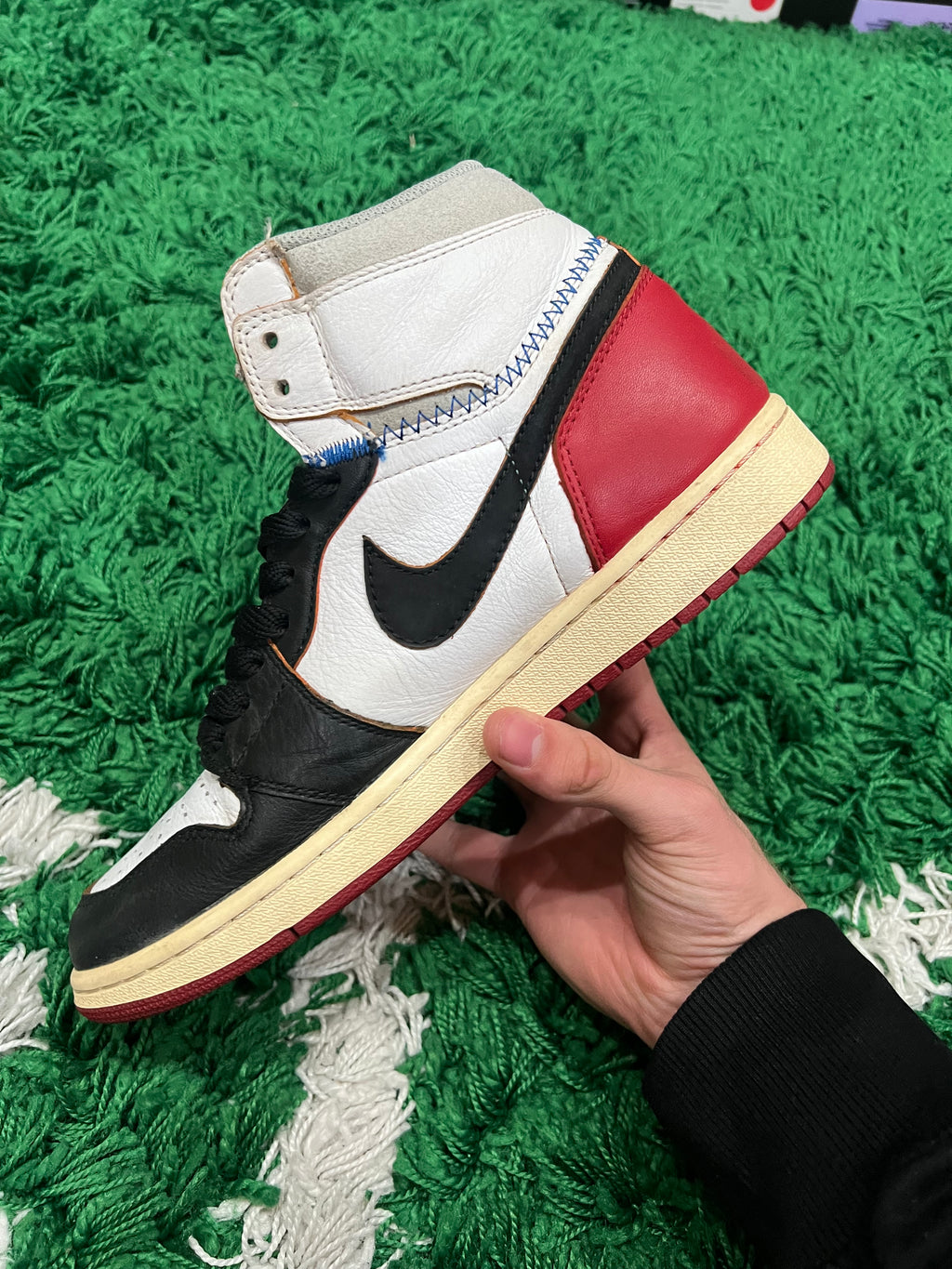 Jordan 1 High Union Los Angeles Black Toe (Preowned 10M)
