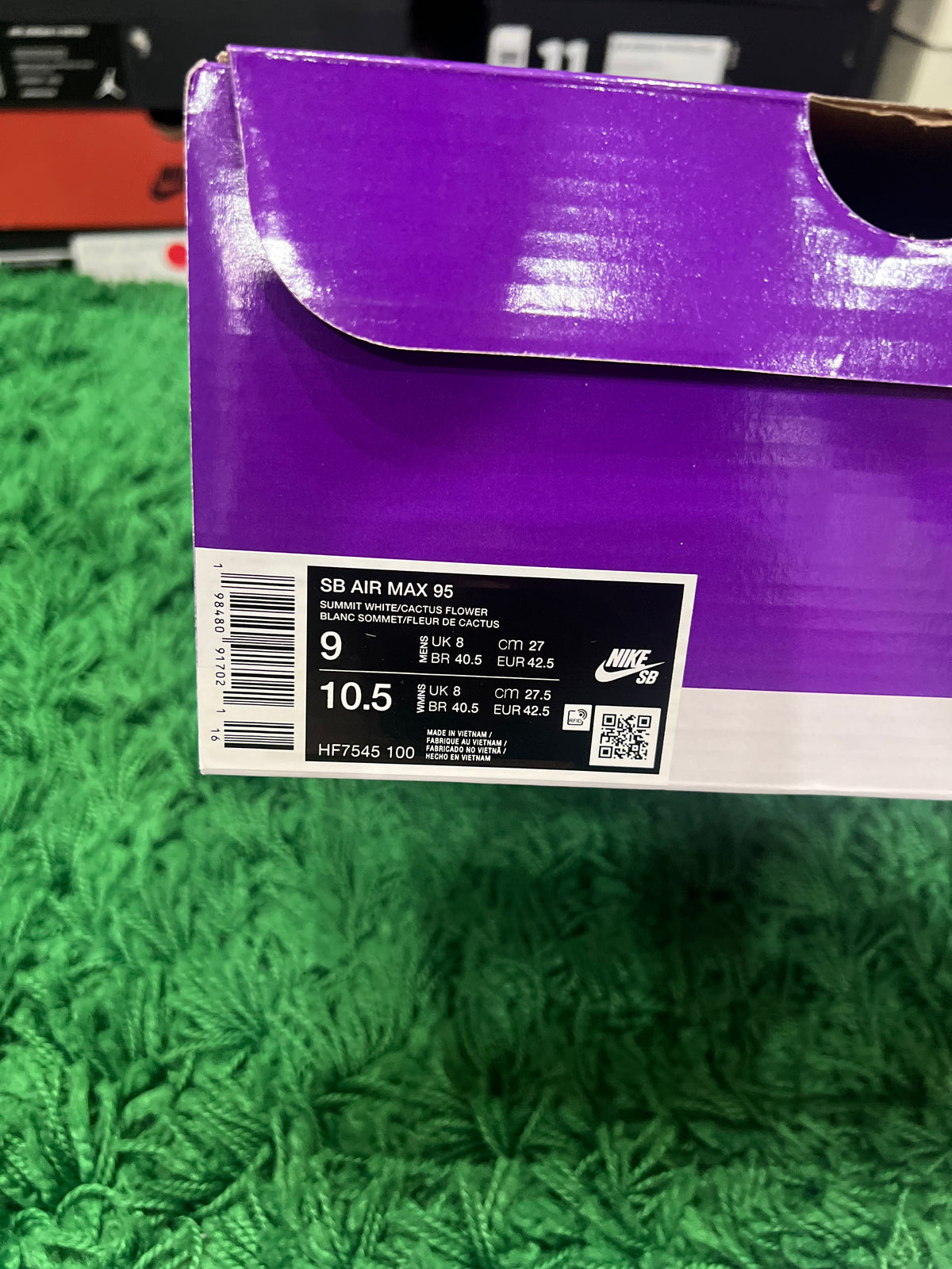 Nike Air Max 95 SB Cactus Flower (Pre-Owned 9M)