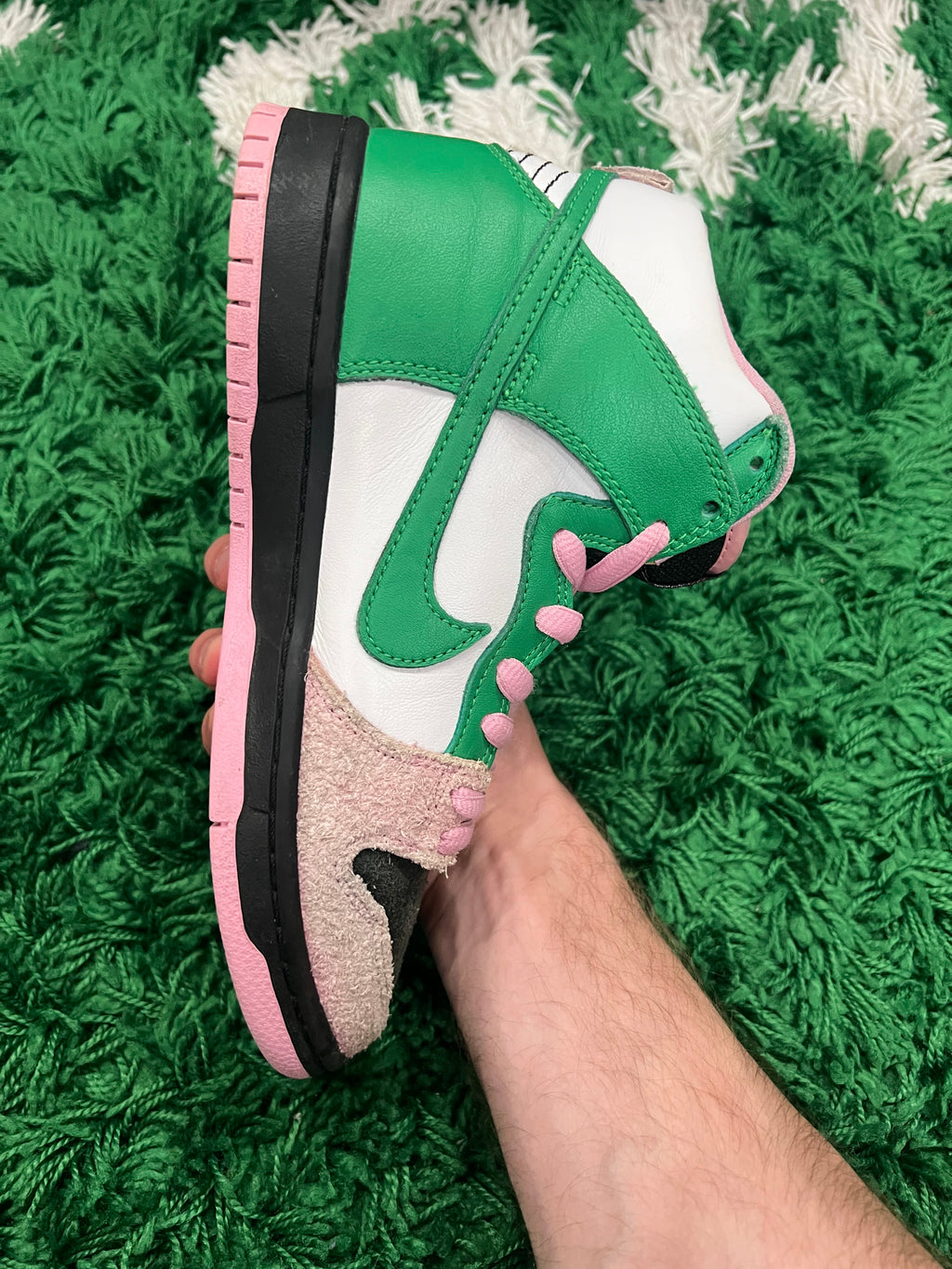 Nike SB Dunk High Invert Celtics (Preowned 5.5M)