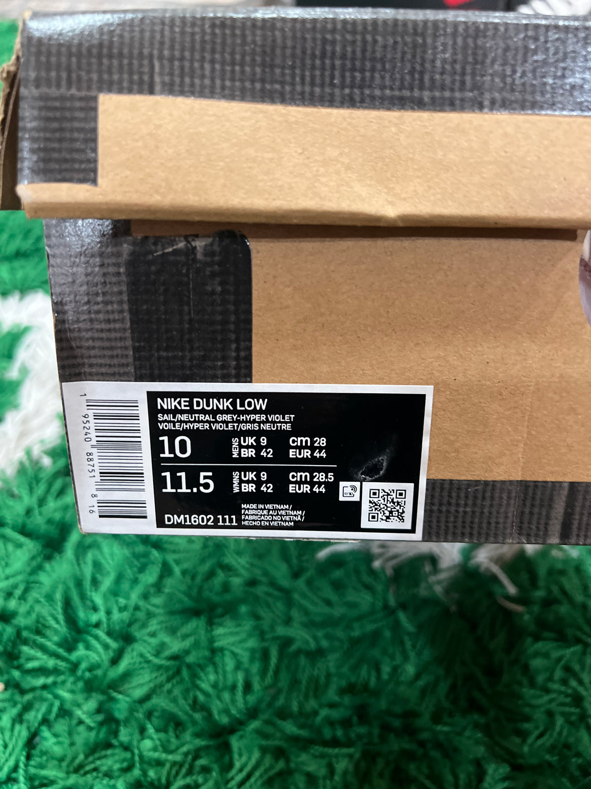 Nike Dunk Low Off-White Lot 28 (Preowned 10M)
