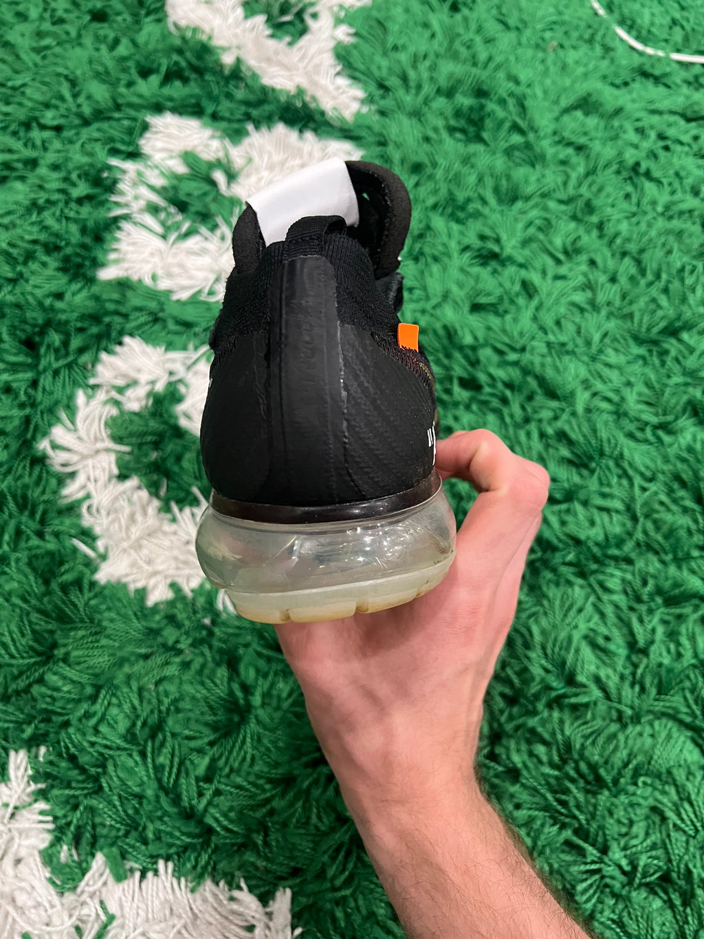 Nike Air VaporMax Off-White Black (2018) (Preowned 9.5M)