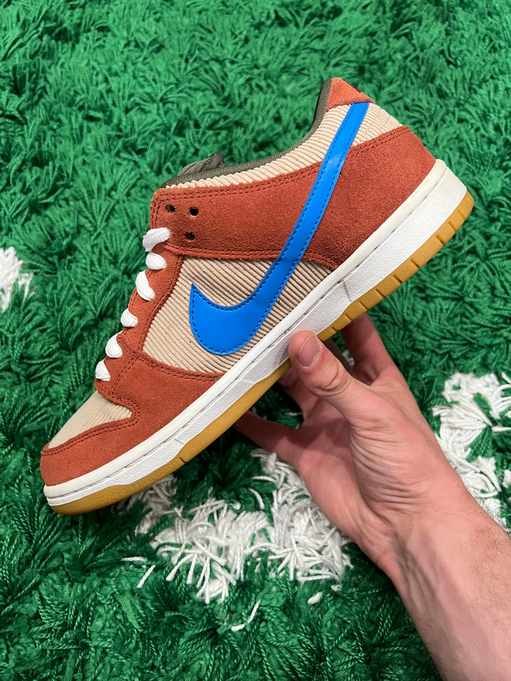 Nike SB Dunk Low Corduroy Dusty Peach (Pre-Owned 8M)