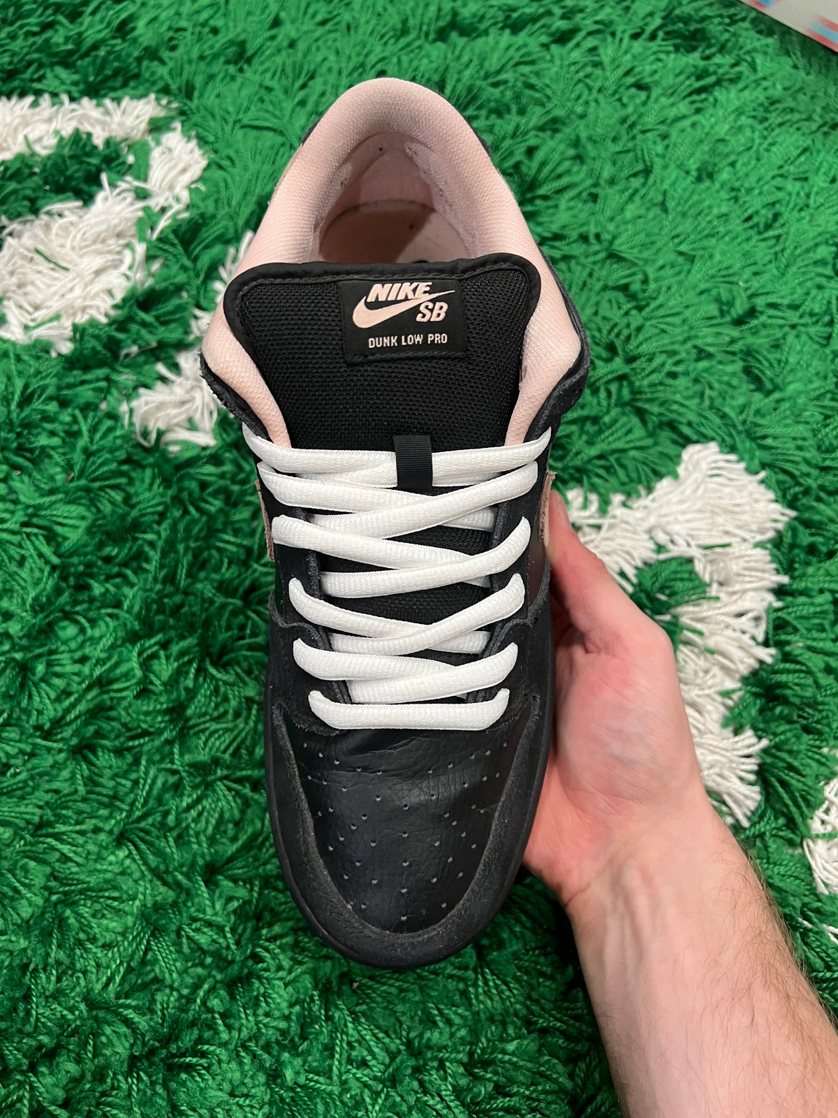 Nike SB Dunk Low Black Washed Coral (Preowned 9.5M)