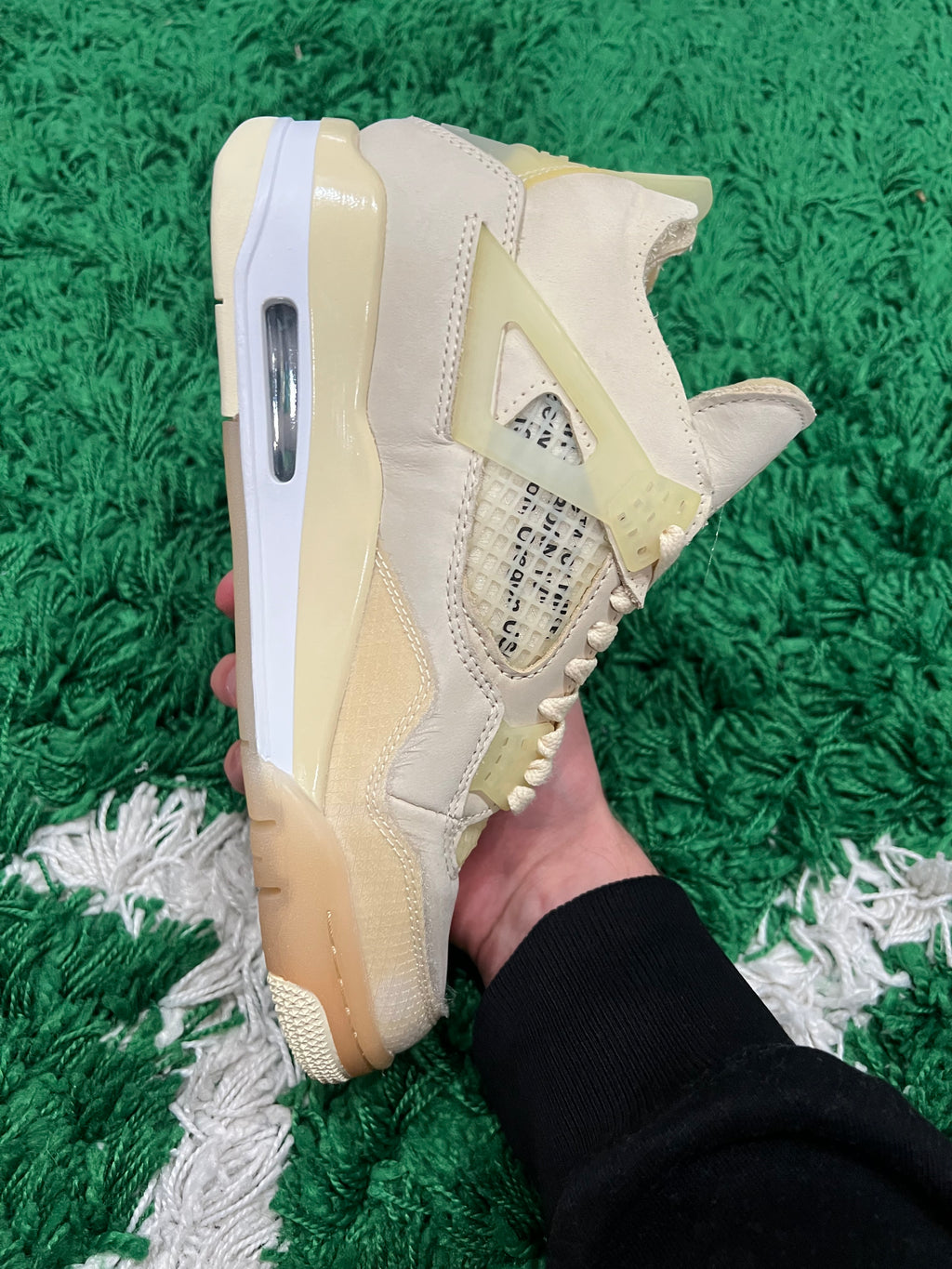 Jordan 4 Off-White Sail (Preowned 5.5M/7W)