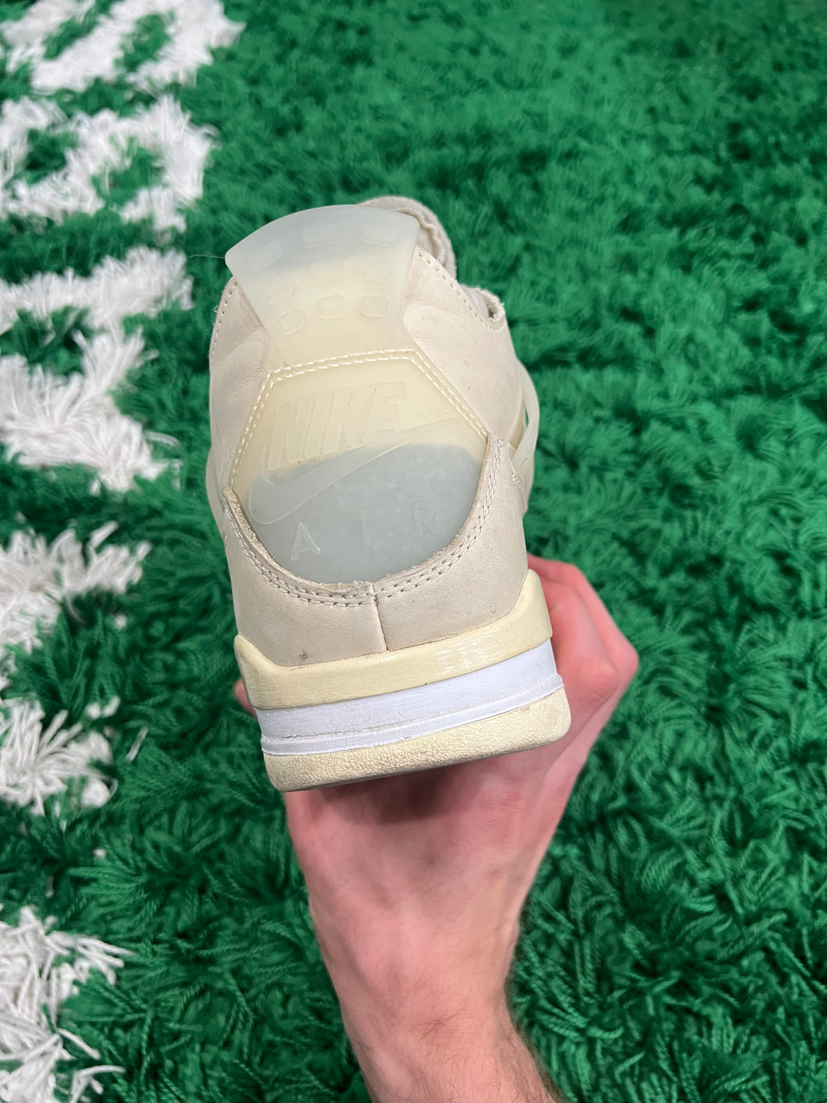 Jordan 4 Off-White Sail (Women's) (Preowned 8M/9.5W)