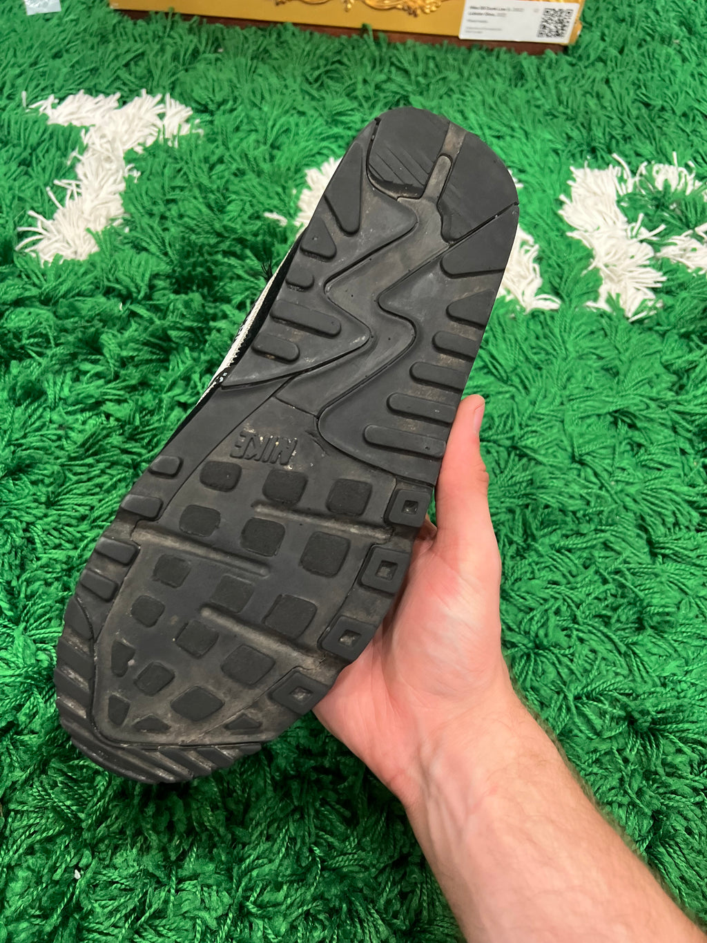 Nike Air Max 90 Off-White Black (Preowned 11M)
