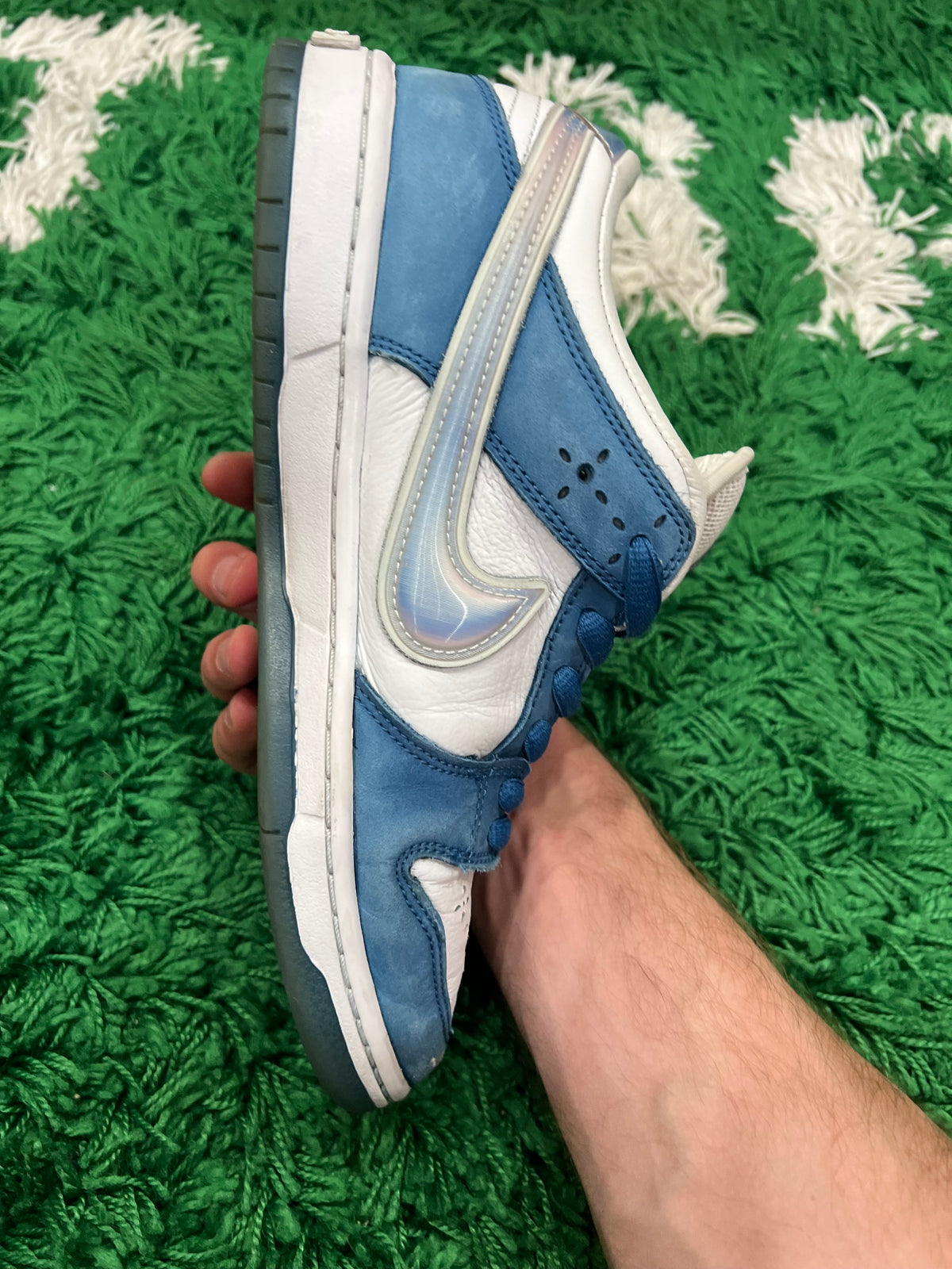 Nike SB Dunk Low Born X Raised One Block At A Time (Preowned 8M)