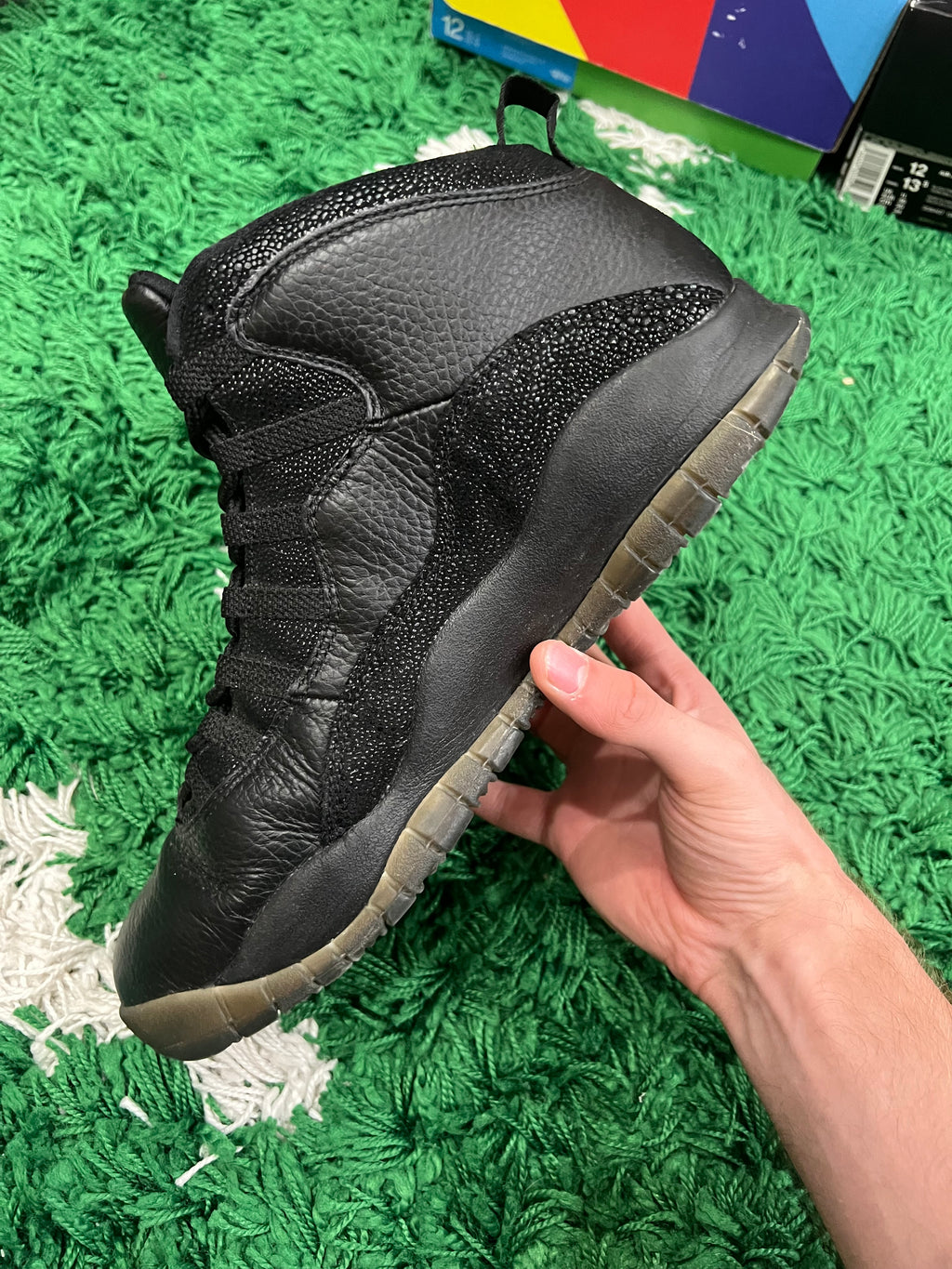 Jordan 10 Drake OVO Black (Preowned 12M)