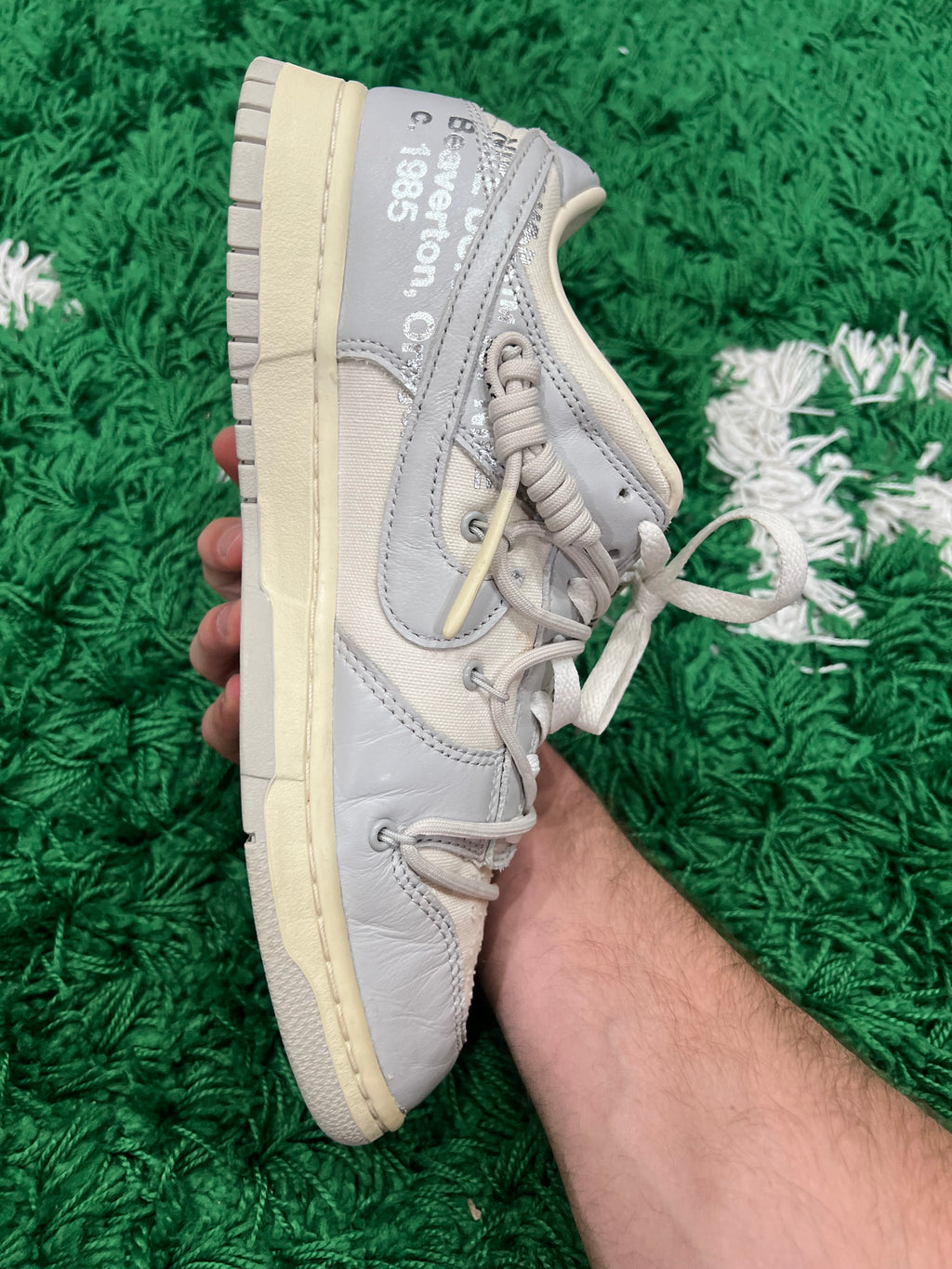 Nike Dunk Low Off-White Lot 42 (Preowned 10.5M)