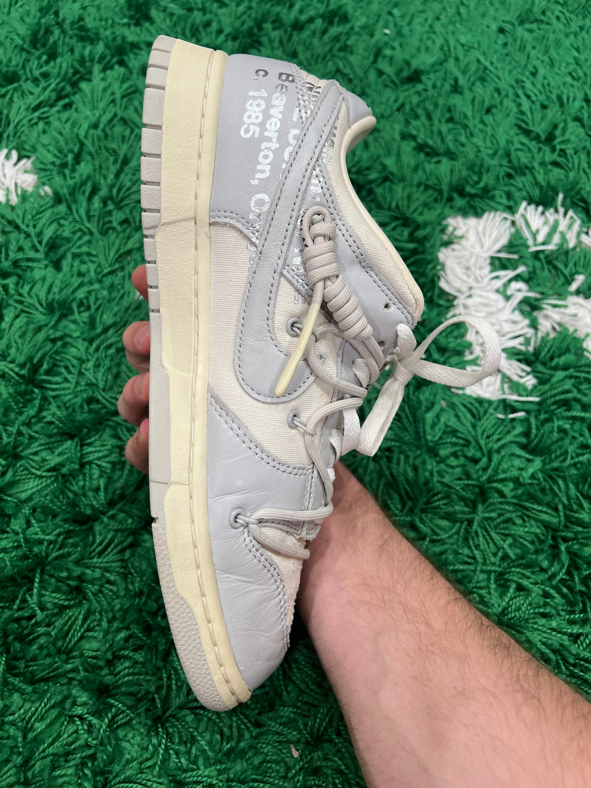 Nike Dunk Low Off-White Lot 42 (Preowned 10.5M)