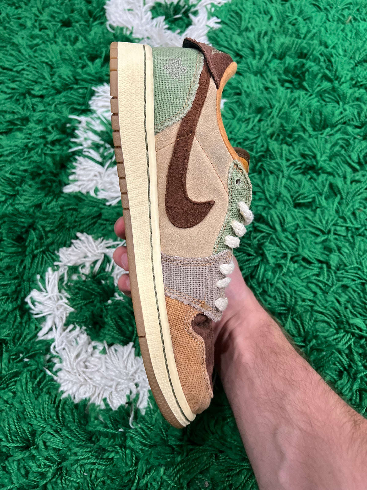 Jordan 1 Low Zion Williamson Voodoo (Preowned 8M)