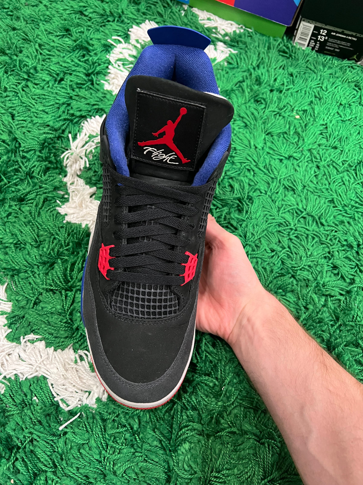 Jordan 4 Rare Air (White Lettering) (Preowned 12M)
