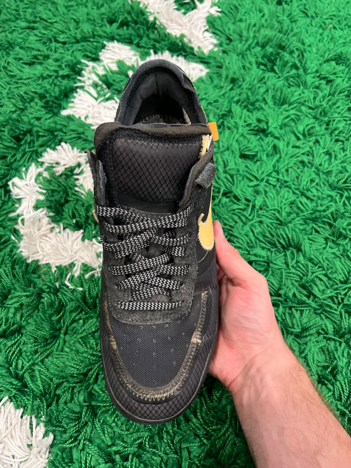 Nike Air Force 1 Low Off-White Black White (Preowned 8.5M)